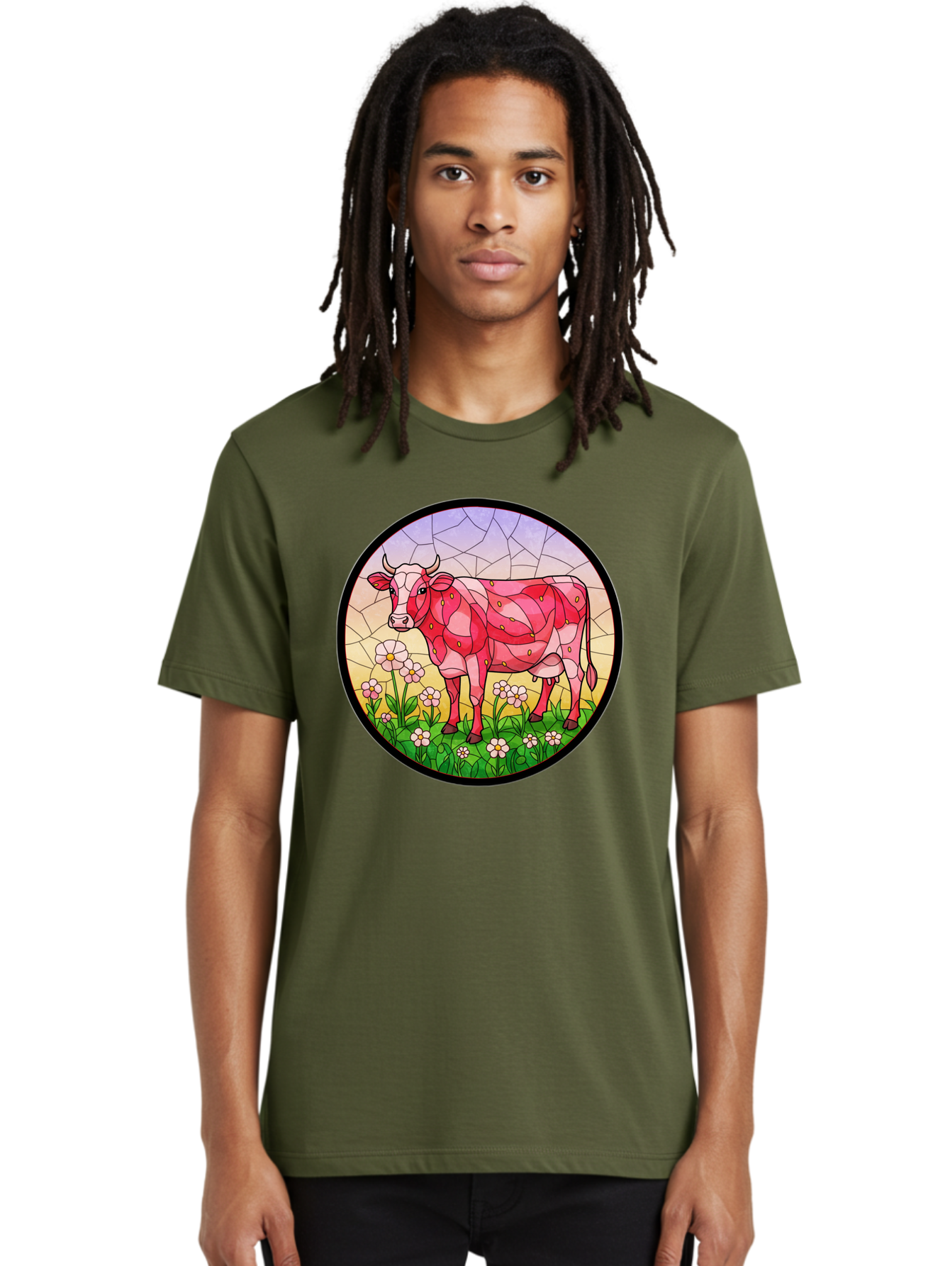 Cow-In-Field Men'S Graphic Tee, 100% Cotton, Comfortable Casual Summer Wear, Machine Washable, Vintage Camera, Old Camera, Antique Camera, Black Camera, Classic Photography, Photography Equipment, Nostalgic Device, Film Camera, Camera Art Bak300