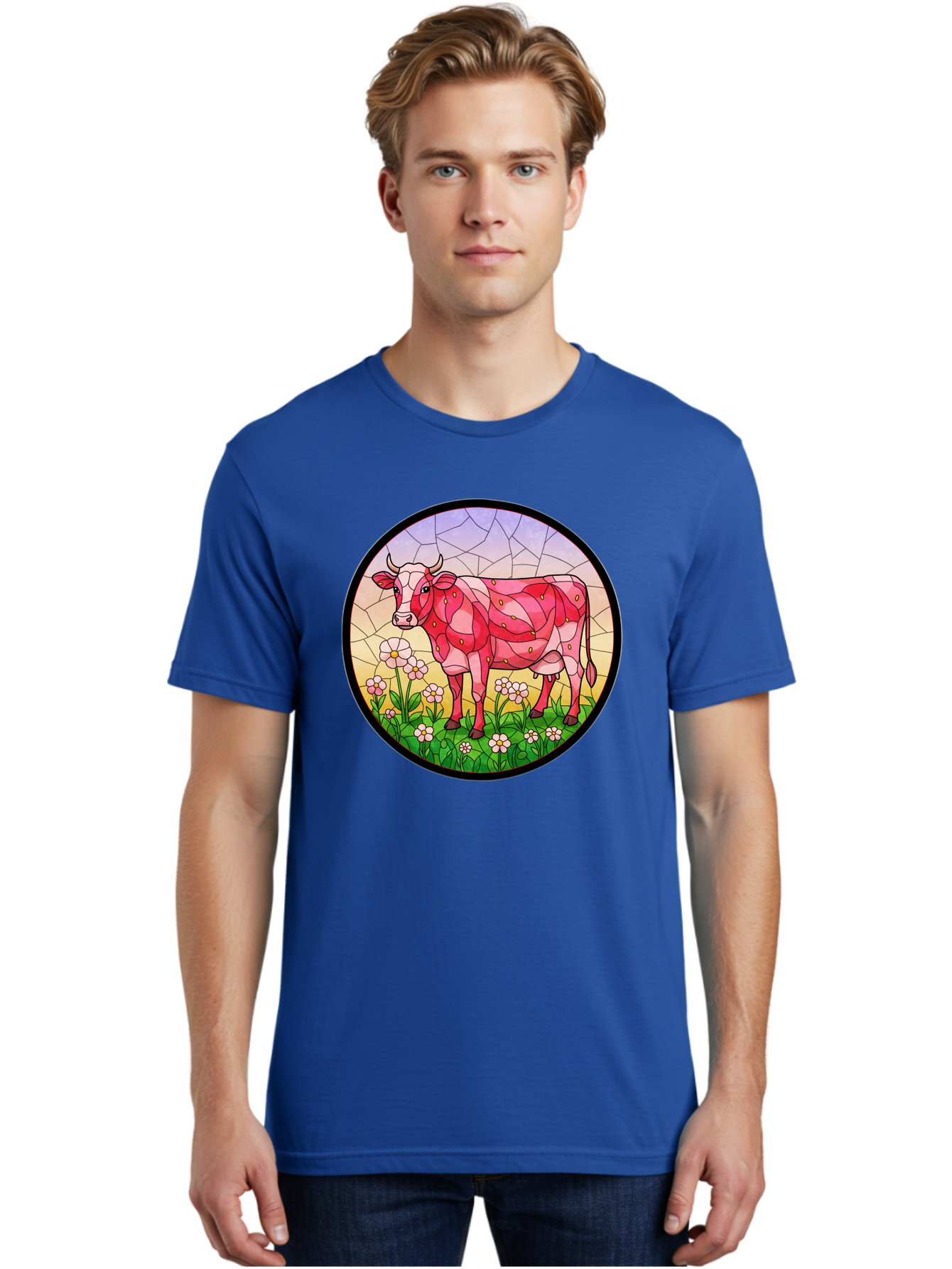 Cow-In-Field Men'S Graphic Tee, 100% Cotton, Comfortable Casual Summer Wear, Machine Washable, Vintage Camera, Old Camera, Antique Camera, Black Camera, Classic Photography, Photography Equipment, Nostalgic Device, Film Camera, Camera Art Bak300