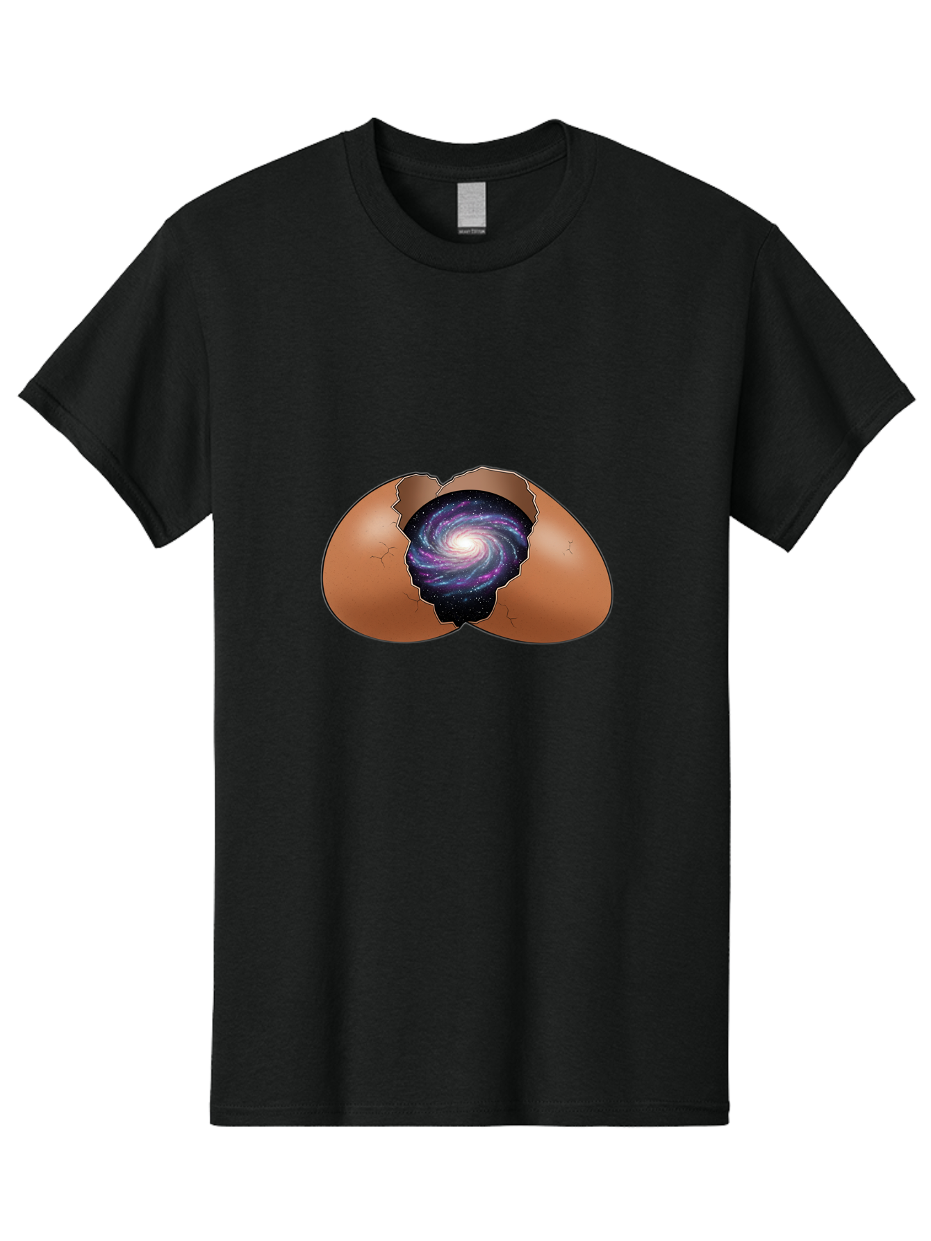 Cracked-Egg-Galaxy-1 Men'S Graphic Tee, 100% Cotton, Comfortable Casual Summer Wear, Machine Washable, Vintage Camera, Old Camera, Antique Camera, Black Camera, Classic Photography, Photography Equipment, Nostalgic Device, Film Camera, Bak303