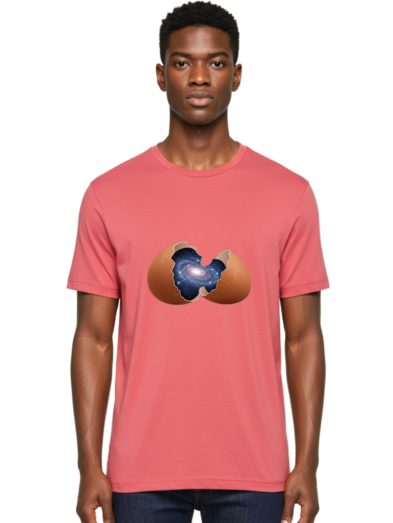 Cracked-Egg-Galaxy-4 Men'S Graphic Tee, 100% Cotton, Comfortable Casual Summer Wear, Machine Washable, Vintage Camera, Old Camera, Antique Camera, Black Camera, Classic Photography, Photography Equipment, Nostalgic Device, Film Camera, Bak306