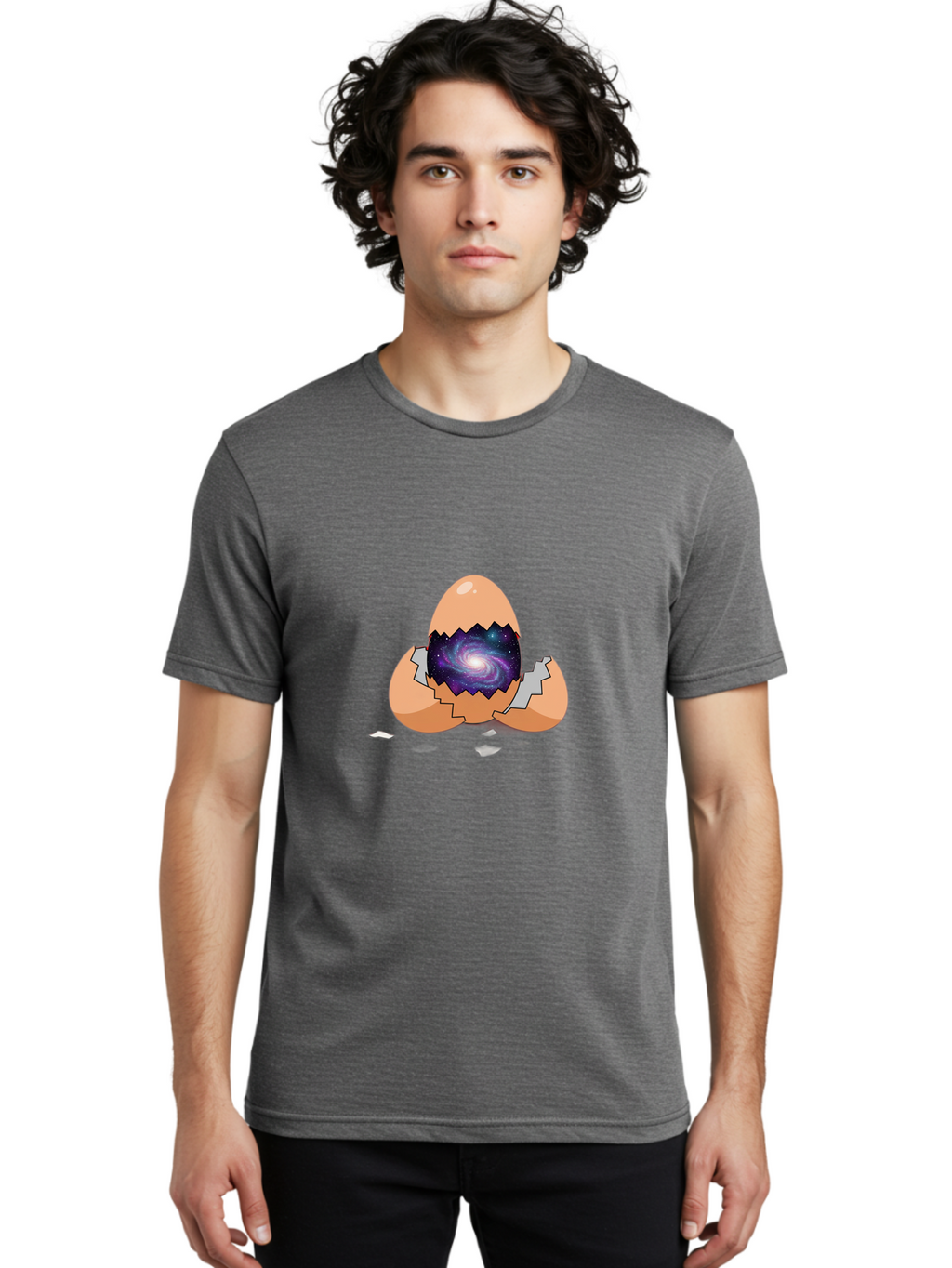 Cracked-Egg-Galaxy-5 Men'S Graphic Tee, 100% Cotton, Comfortable Casual Summer Wear, Machine Washable, Vintage Camera, Old Camera, Antique Camera, Black Camera, Classic Photography, Photography Equipment, Nostalgic Device, Film Camera, Bak307