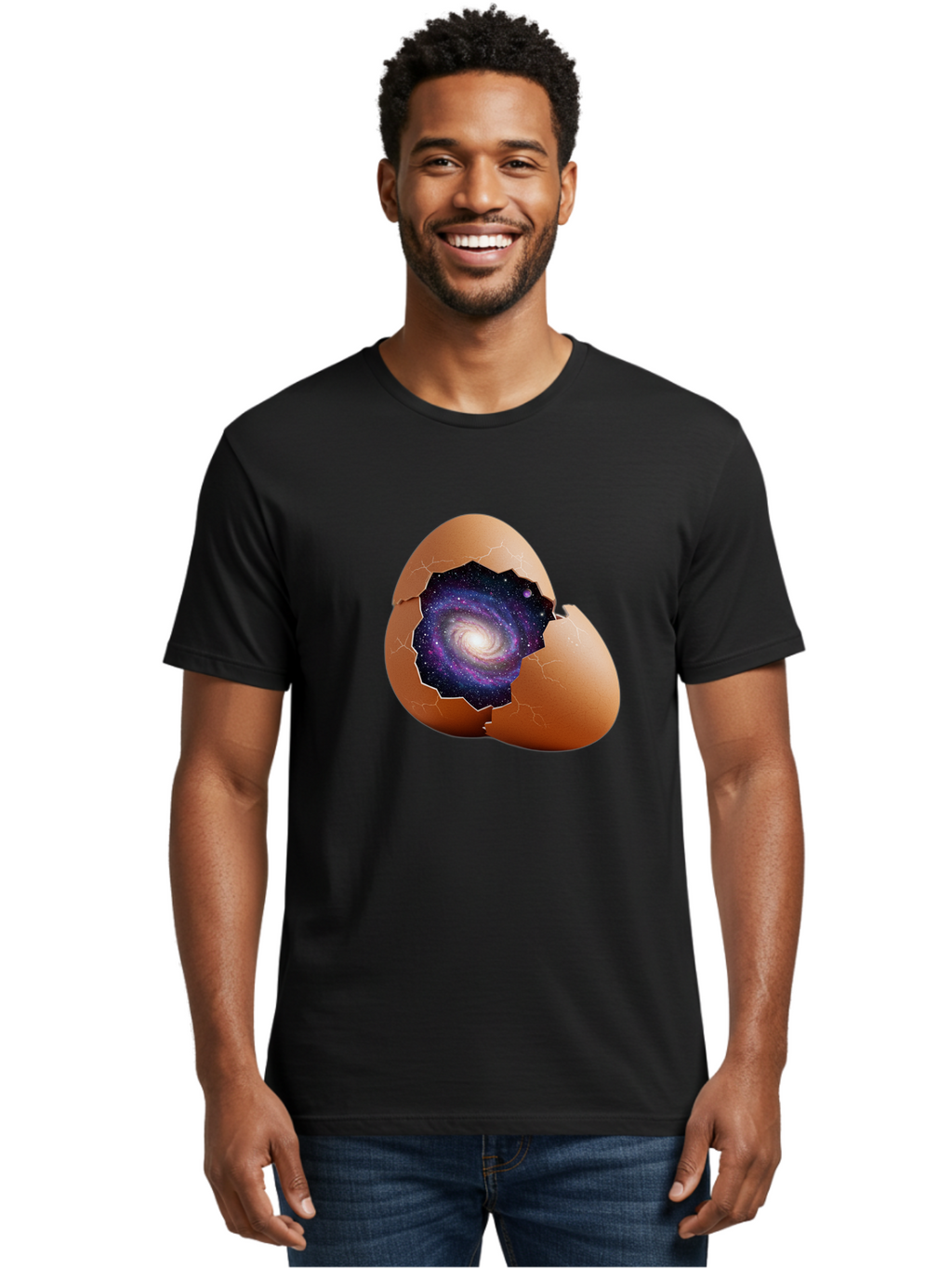 Cracked-Egg-Galaxy-6 Men'S Graphic Tee, 100% Cotton, Comfortable Casual Summer Wear, Machine Washable, Vintage Camera, Old Camera, Antique Camera, Black Camera, Classic Photography, Photography Equipment, Nostalgic Device, Film Camera, Bak308