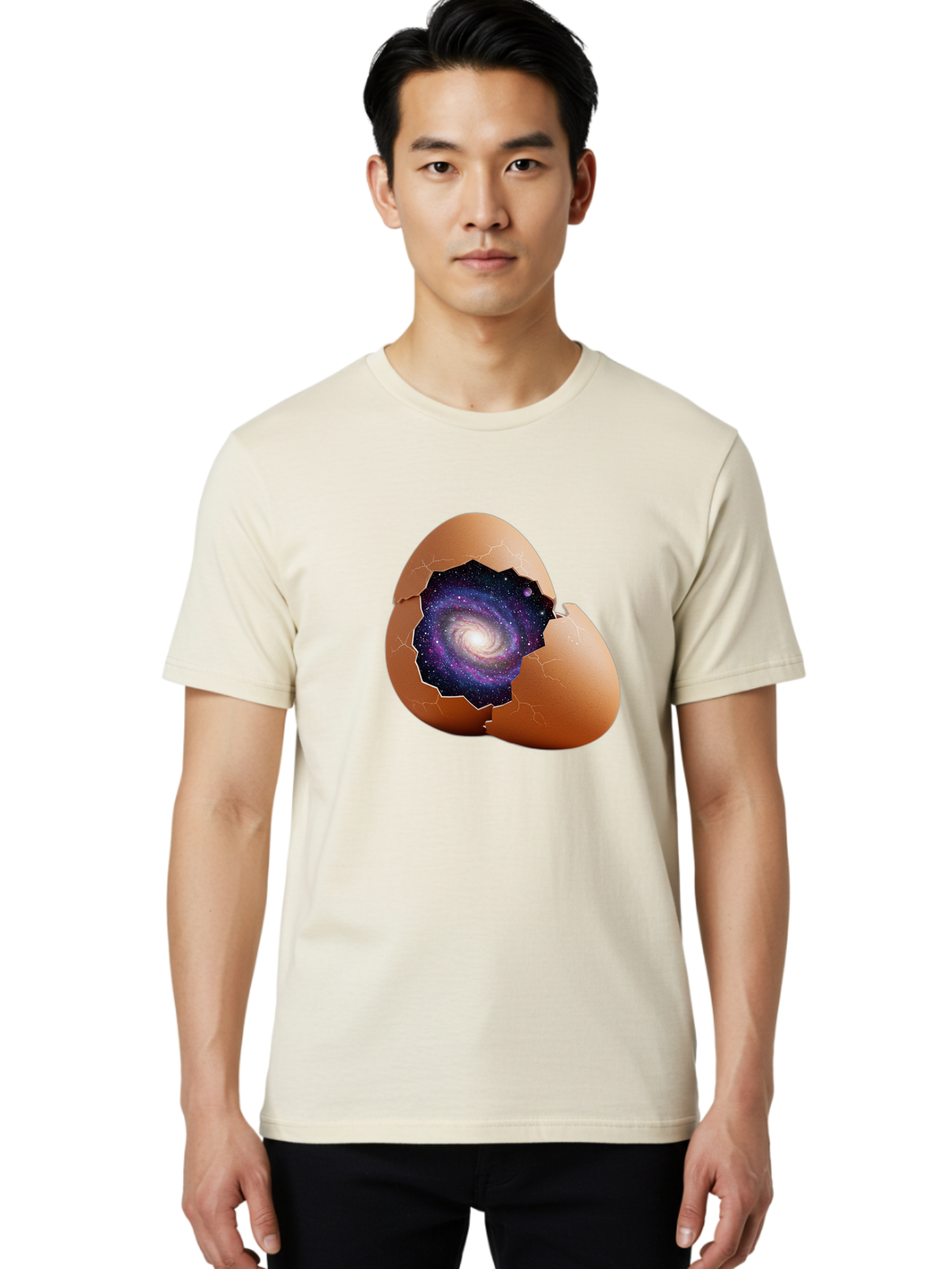 Cracked-Egg-Galaxy-6 Men'S Graphic Tee, 100% Cotton, Comfortable Casual Summer Wear, Machine Washable, Vintage Camera, Old Camera, Antique Camera, Black Camera, Classic Photography, Photography Equipment, Nostalgic Device, Film Camera, Bak308