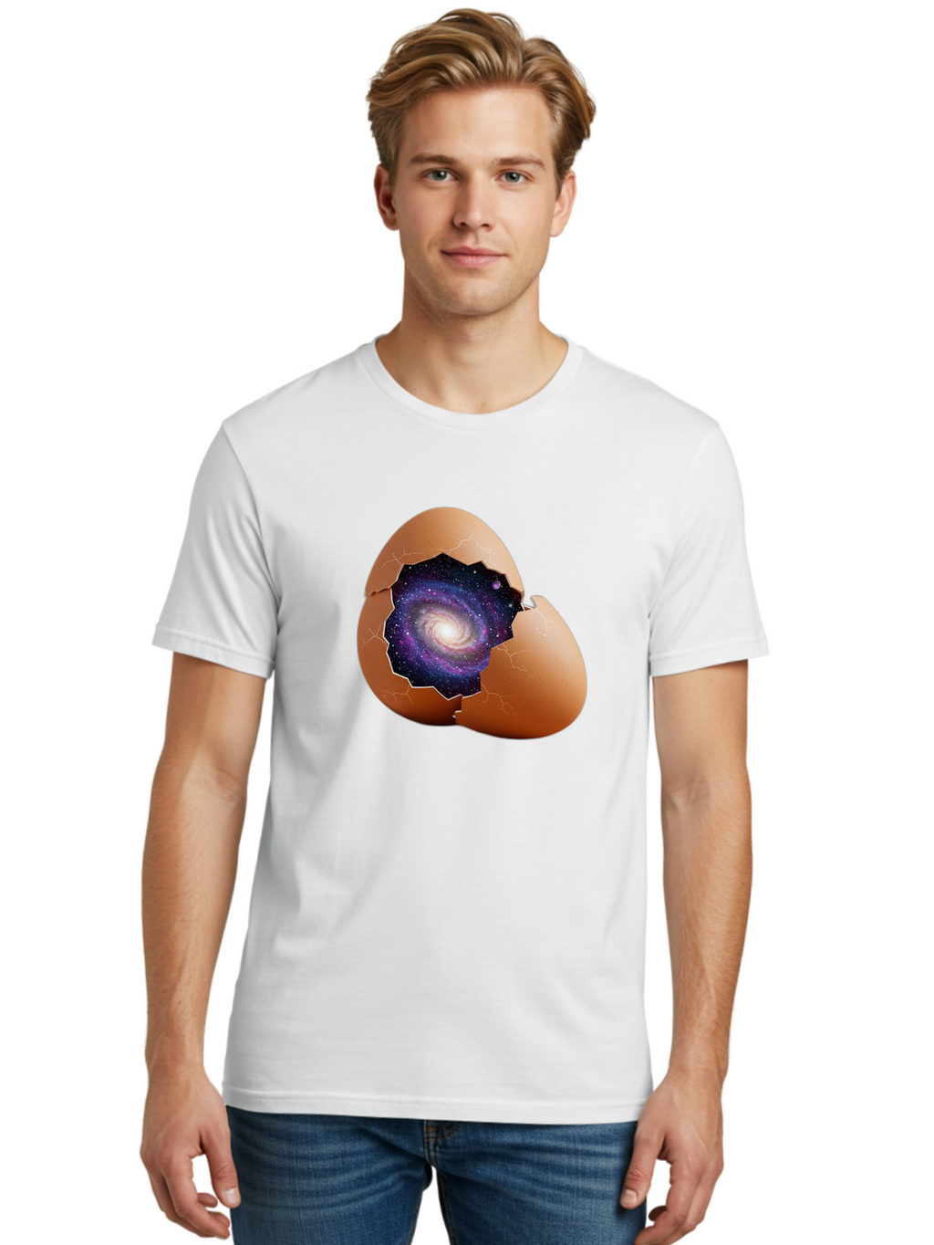 Cracked-Egg-Galaxy-6 Men'S Graphic Tee, 100% Cotton, Comfortable Casual Summer Wear, Machine Washable, Vintage Camera, Old Camera, Antique Camera, Black Camera, Classic Photography, Photography Equipment, Nostalgic Device, Film Camera, Bak308