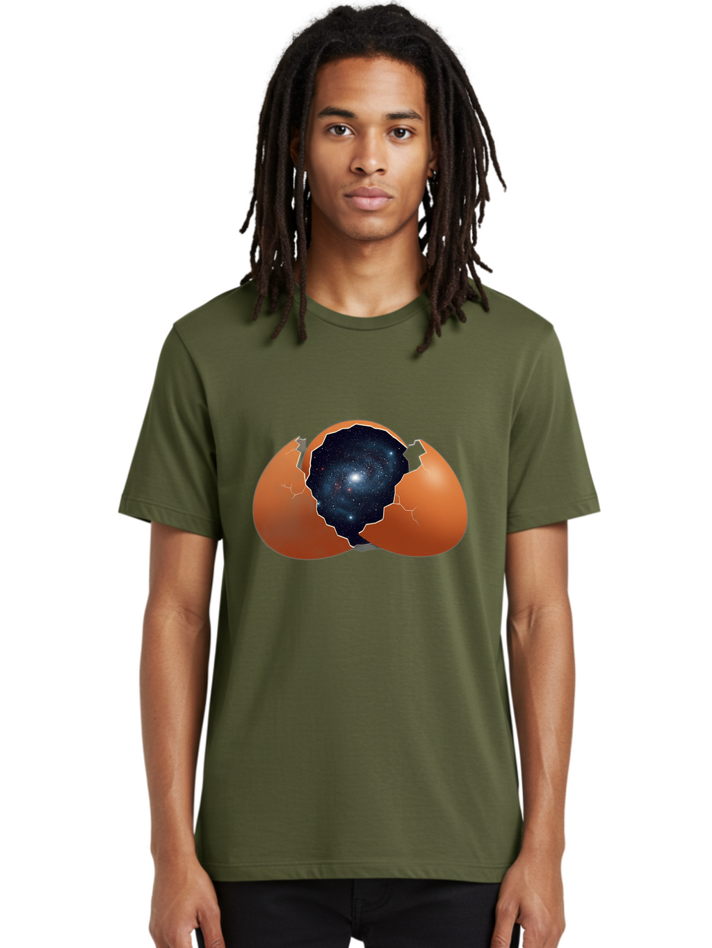 Cracked-Egg-Galaxy Men'S Graphic Tee, 100% Cotton, Comfortable Casual Summer Wear, Machine Washable, Vintage Camera, Old Camera, Antique Camera, Black Camera, Classic Photography, Photography Equipment, Nostalgic Device, Film Camera, Bak309