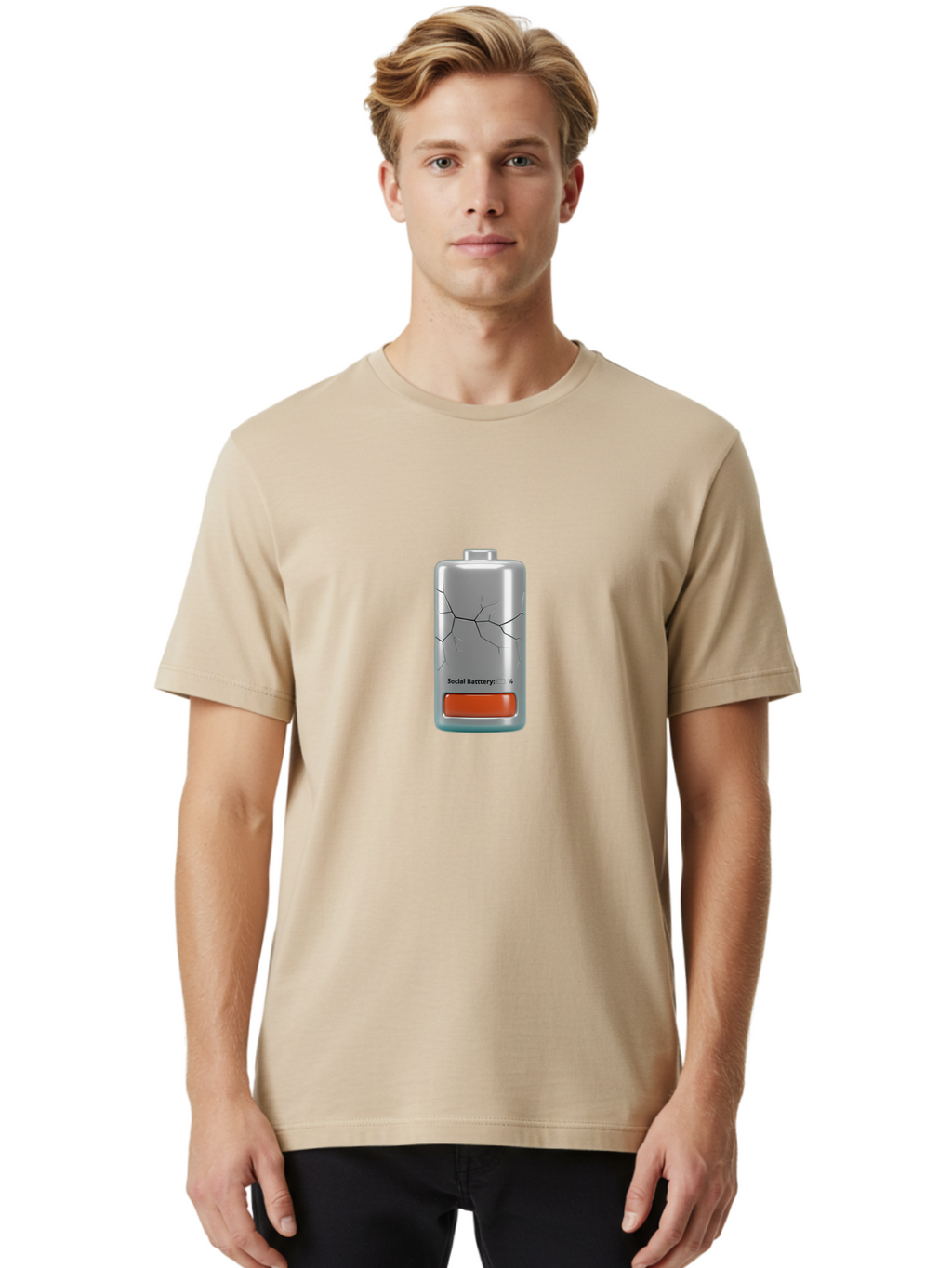 Cracked-Social-Battery Men'S Graphic Tee, 100% Cotton, Comfortable Casual Summer Wear, Machine Washable, Vintage Camera, Old Camera, Antique Camera, Black Camera, Classic Photography, Photography Equipment, Nostalgic Device, Film Camera, Bak313