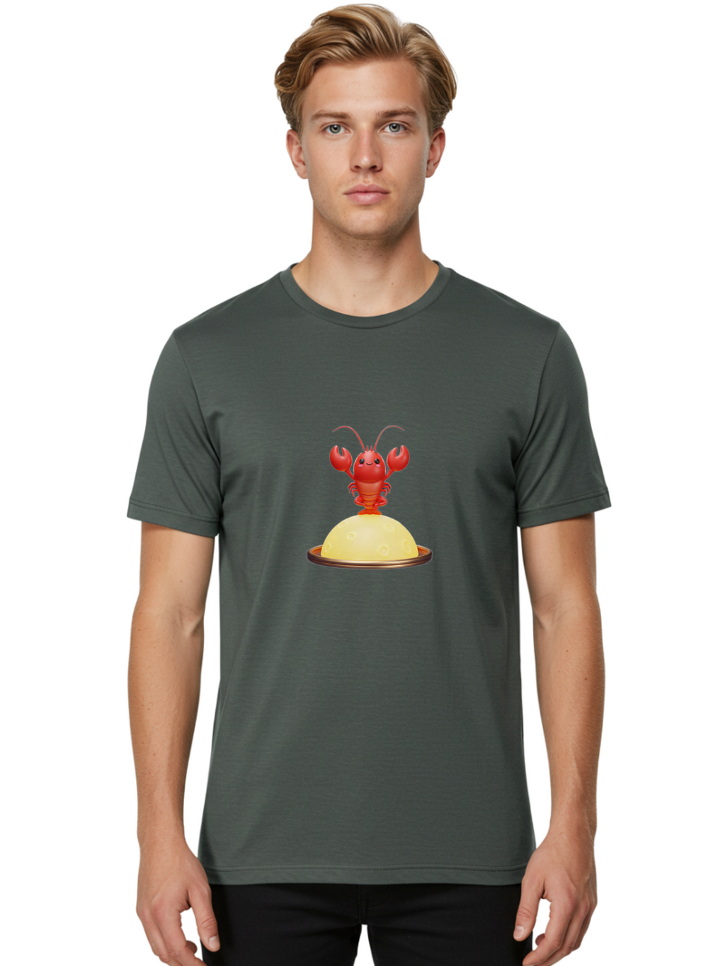Crawfish-On-Dome Men'S Graphic Tee, 100% Cotton, Comfortable Casual Summer Wear, Machine Washable, Vintage Camera, Old Camera, Antique Camera, Black Camera, Classic Photography, Photography Equipment, Nostalgic Device, Film Camera, Camera Art Bak314