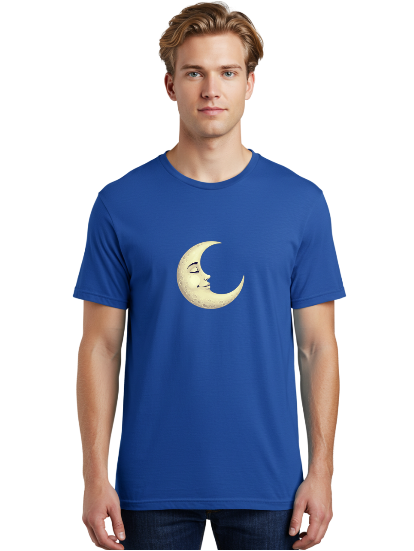 Crescent-Moon-Face Men'S Graphic Tee, 100% Cotton, Comfortable Casual Summer Wear, Machine Washable, Vintage Camera, Old Camera, Antique Camera, Black Camera, Classic Photography, Photography Equipment, Nostalgic Device, Film Camera, Bak316