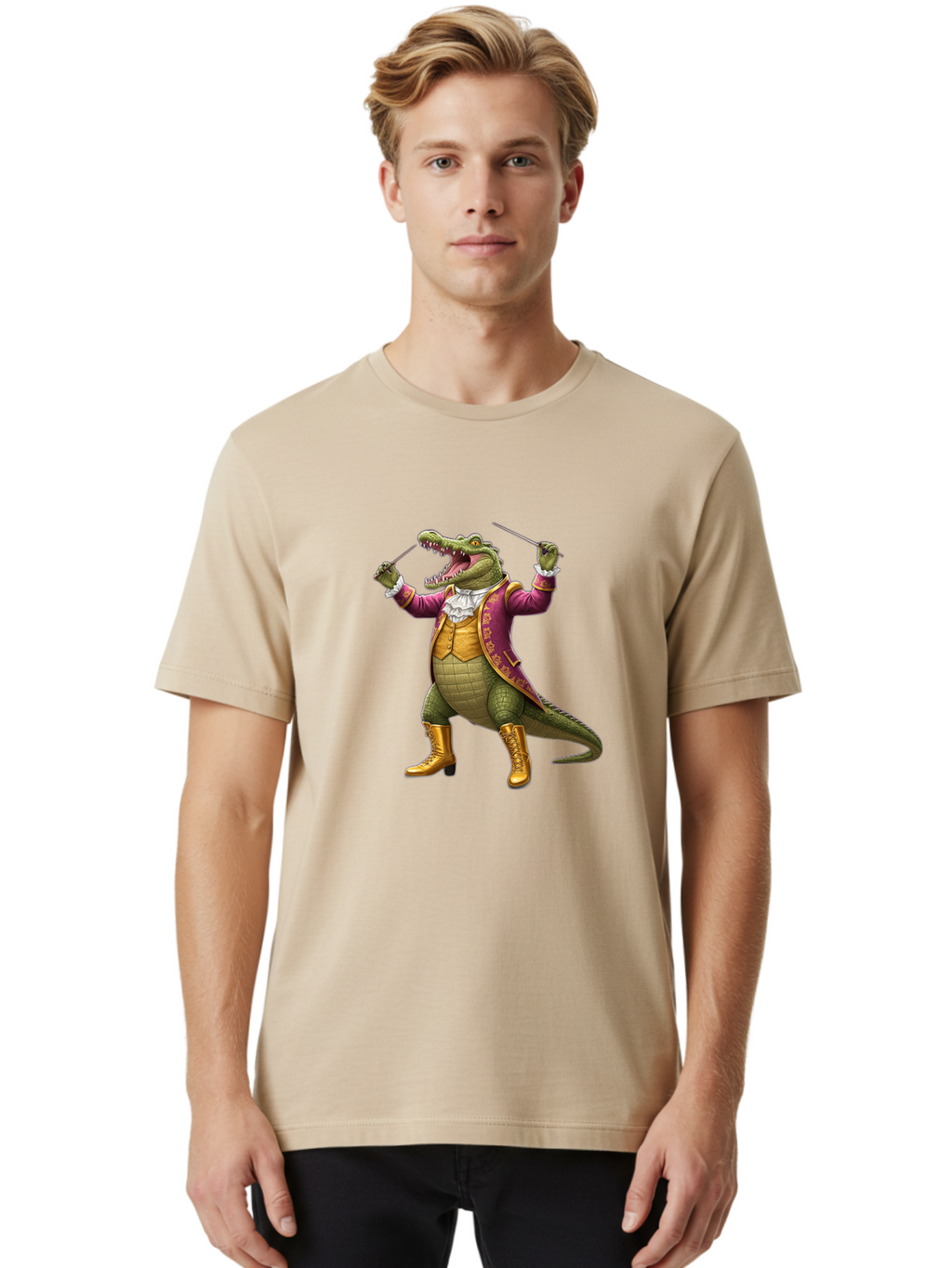 Crocodile-Maestro Men'S Graphic Tee, 100% Cotton, Comfortable Casual Summer Wear, Machine Washable, Vintage Camera, Old Camera, Antique Camera, Black Camera, Classic Photography, Photography Equipment, Nostalgic Device, Film Camera, Camera Art Bak335