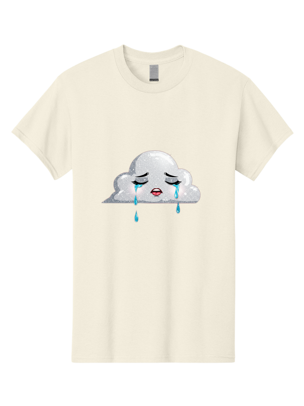 Crying-Cloud-3 Men'S Graphic Tee, 100% Cotton, Comfortable Casual Summer Wear, Machine Washable, Vintage Camera, Old Camera, Antique Camera, Black Camera, Classic Photography, Photography Equipment, Nostalgic Device, Film Camera, Camera Art Bak350