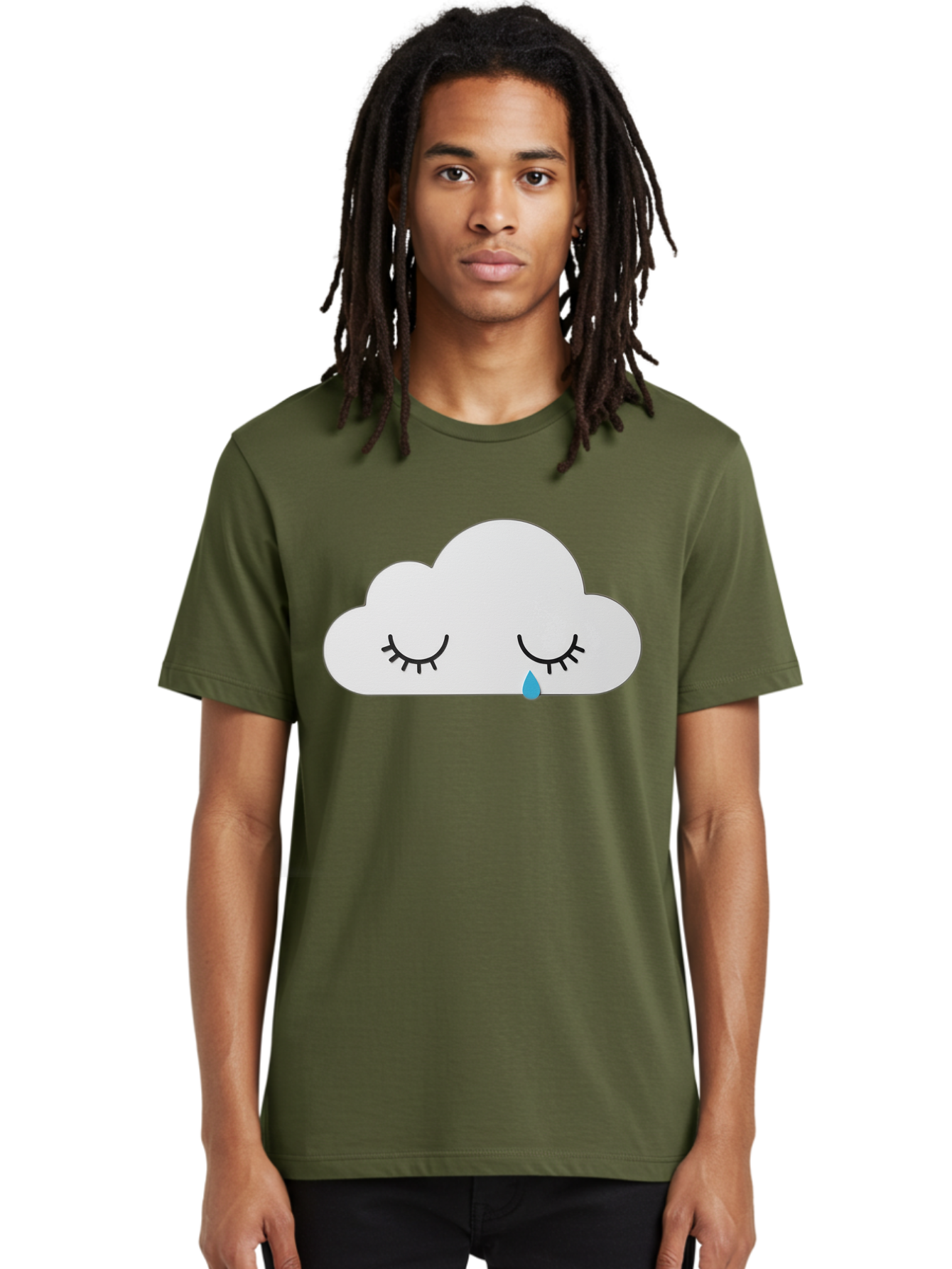 Crying-Cloud-5 Men'S Graphic Tee, 100% Cotton, Comfortable Casual Summer Wear, Machine Washable, Vintage Camera, Old Camera, Antique Camera, Black Camera, Classic Photography, Photography Equipment, Nostalgic Device, Film Camera, Camera Art Bak352