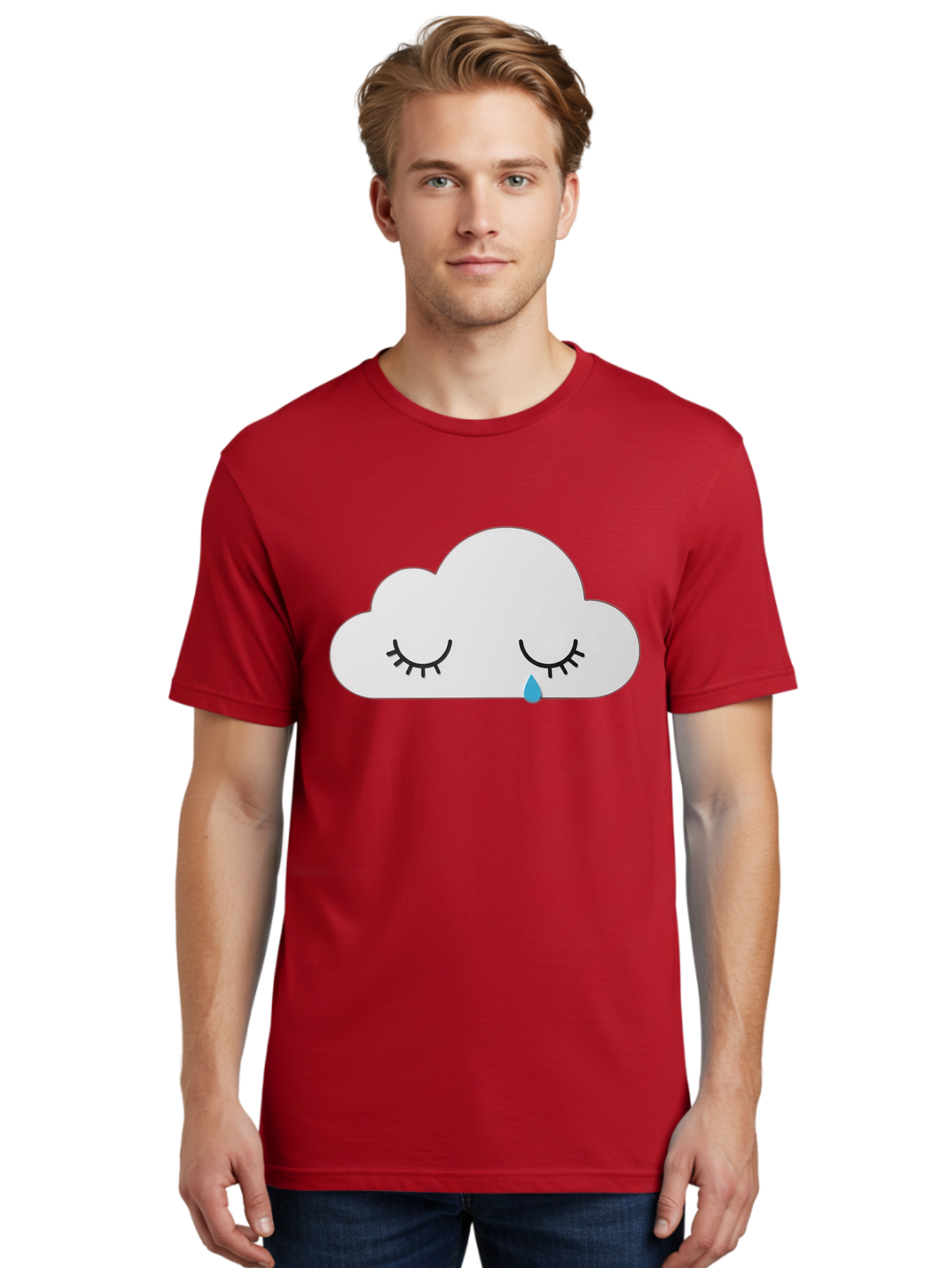 Crying-Cloud-5 Men'S Graphic Tee, 100% Cotton, Comfortable Casual Summer Wear, Machine Washable, Vintage Camera, Old Camera, Antique Camera, Black Camera, Classic Photography, Photography Equipment, Nostalgic Device, Film Camera, Camera Art Bak352