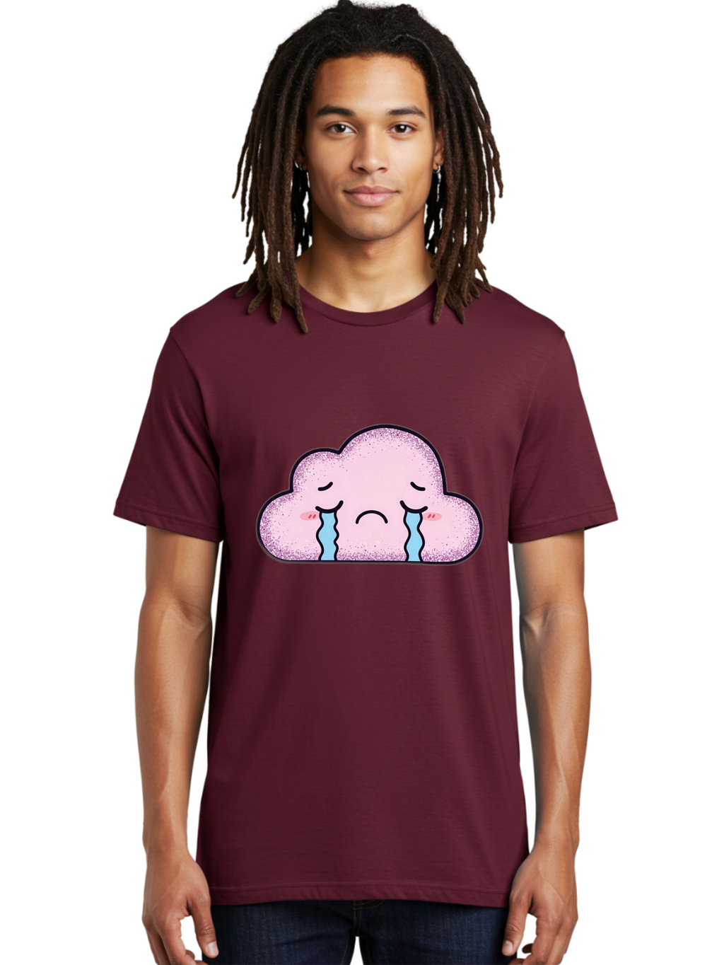 Crying-Cloud-6 Men'S Graphic Tee, 100% Cotton, Comfortable Casual Summer Wear, Machine Washable, Vintage Camera, Old Camera, Antique Camera, Black Camera, Classic Photography, Photography Equipment, Nostalgic Device, Film Camera, Camera Art Bak353