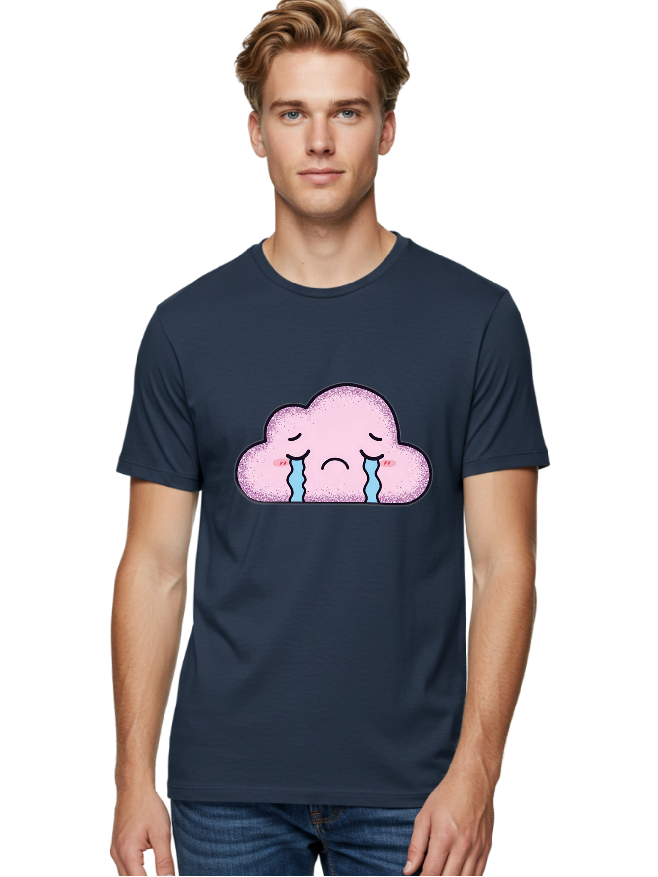 Crying-Cloud-6 Men'S Graphic Tee, 100% Cotton, Comfortable Casual Summer Wear, Machine Washable, Vintage Camera, Old Camera, Antique Camera, Black Camera, Classic Photography, Photography Equipment, Nostalgic Device, Film Camera, Camera Art Bak353