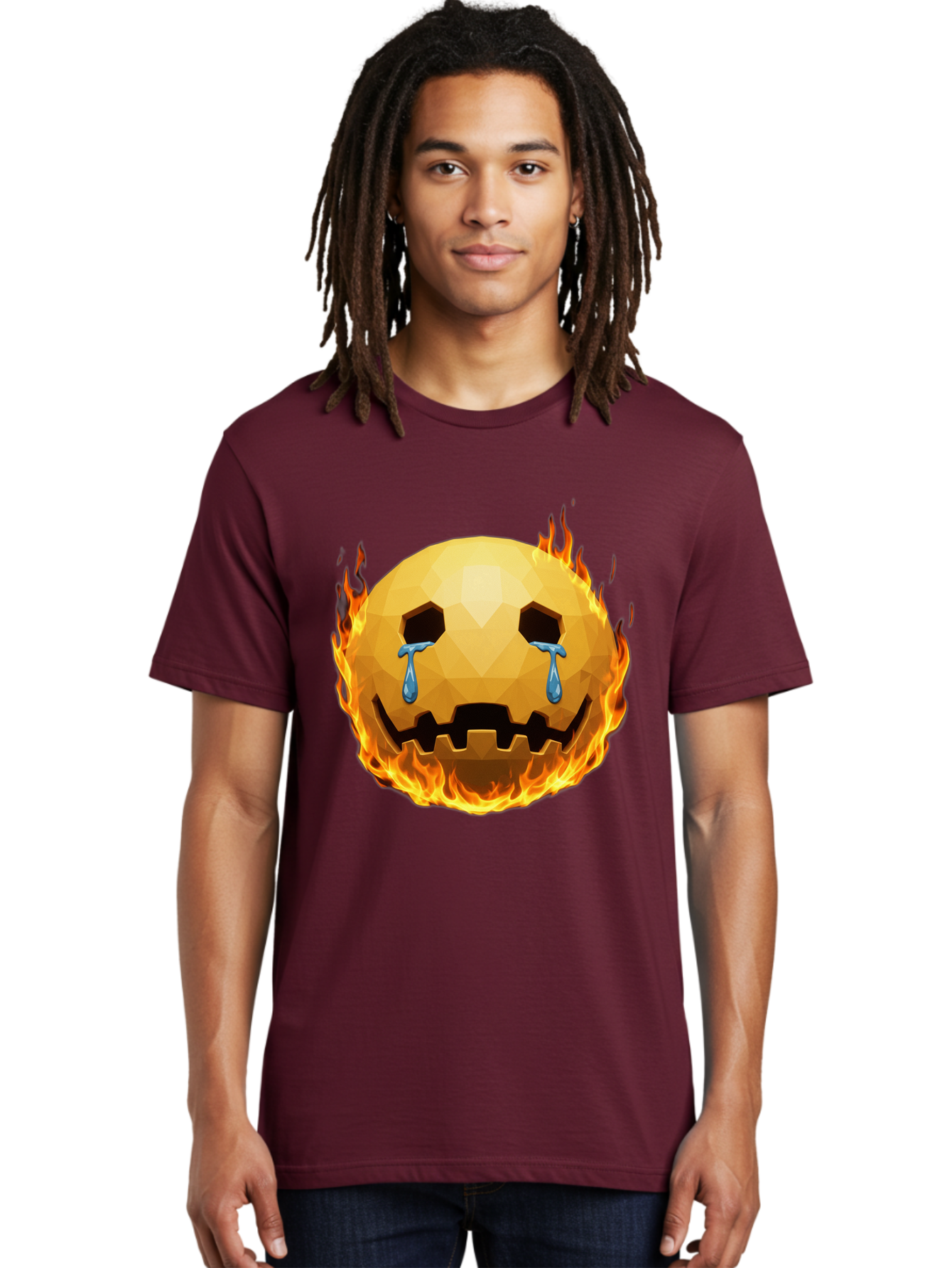 Crying-Flaming-Face Men'S Graphic Tee, 100% Cotton, Comfortable Casual Summer Wear, Machine Washable, Vintage Camera, Old Camera, Antique Camera, Black Camera, Classic Photography, Photography Equipment, Nostalgic Device, Film Camera, Bak360