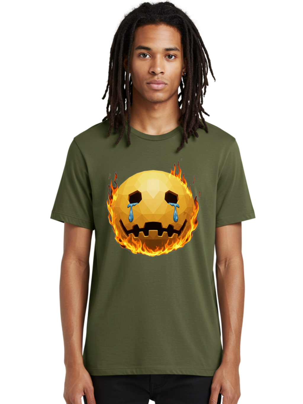 Crying-Flaming-Face Men'S Graphic Tee, 100% Cotton, Comfortable Casual Summer Wear, Machine Washable, Vintage Camera, Old Camera, Antique Camera, Black Camera, Classic Photography, Photography Equipment, Nostalgic Device, Film Camera, Bak360