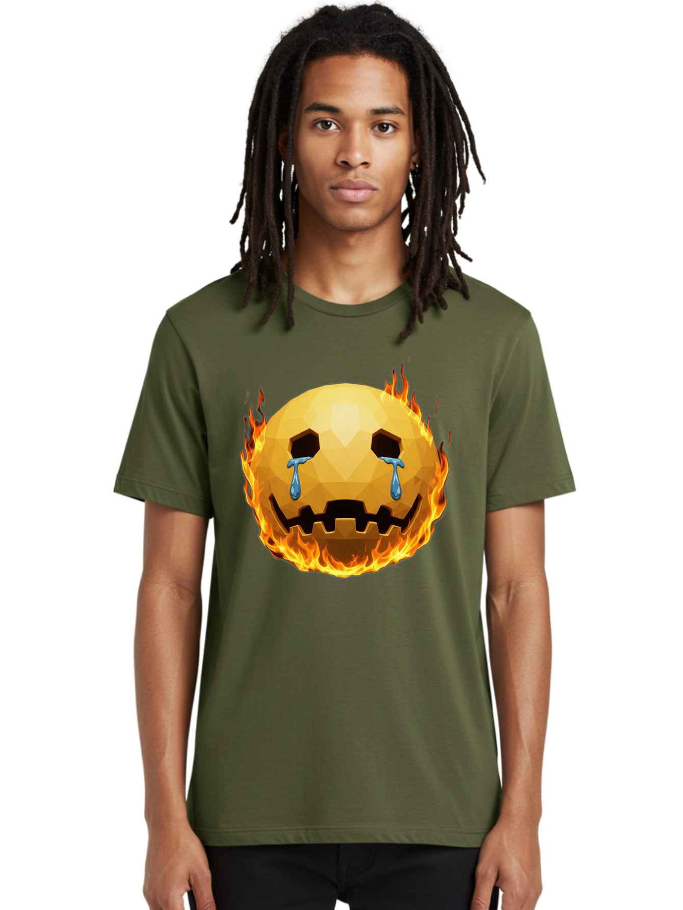 Crying-Flaming-Face Men'S Graphic Tee, 100% Cotton, Comfortable Casual Summer Wear, Machine Washable, Vintage Camera, Old Camera, Antique Camera, Black Camera, Classic Photography, Photography Equipment, Nostalgic Device, Film Camera, Bak360