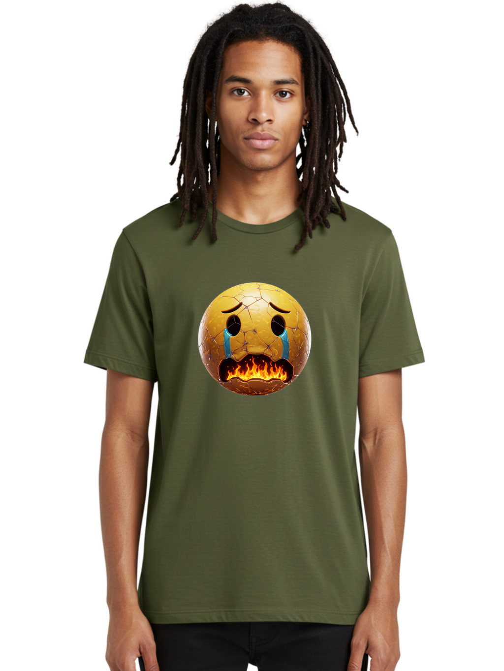 Crying-Soccer-Ball-Emoji Men'S Graphic Tee, 100% Cotton, Comfortable Casual Summer Wear, Machine Washable, Vintage Camera, Old Camera, Antique Camera, Black Camera, Classic Photography, Photography Equipment, Nostalgic Device, Film Camera, Bak362