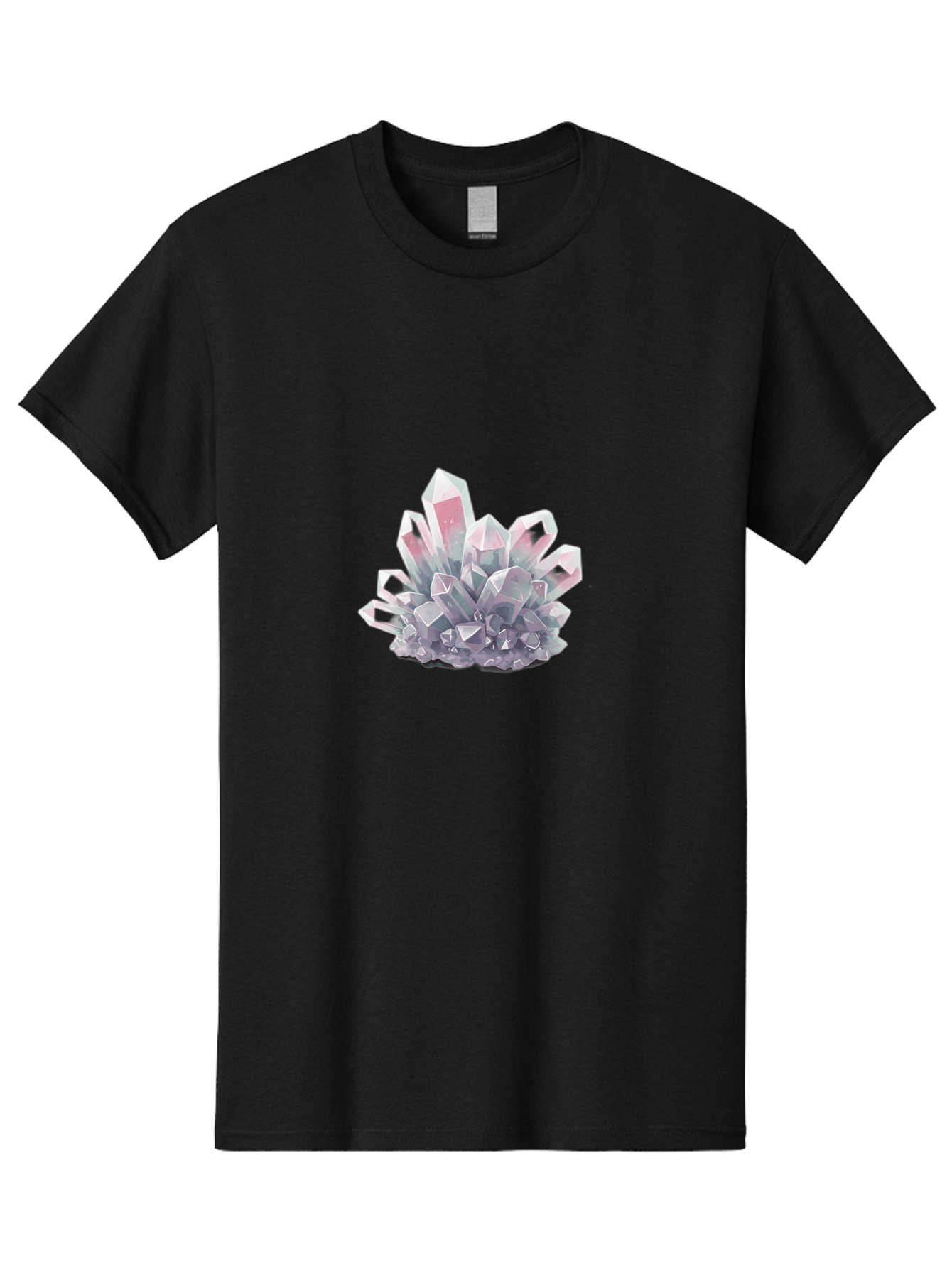 Crystal-Cluster-3 Men'S Graphic Tee, 100% Cotton, Comfortable Casual Summer Wear, Machine Washable, Vintage Camera, Old Camera, Antique Camera, Black Camera, Classic Photography, Photography Equipment, Nostalgic Device, Film Camera, Camera Art Bak367