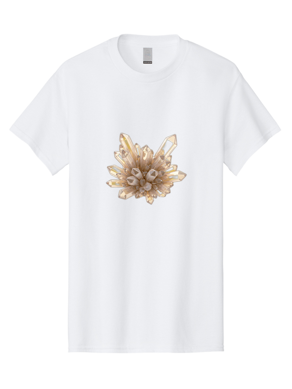 Crystal-Cluster-4 Men'S Graphic Tee, 100% Cotton, Comfortable Casual Summer Wear, Machine Washable, Vintage Camera, Old Camera, Antique Camera, Black Camera, Classic Photography, Photography Equipment, Nostalgic Device, Film Camera, Camera Art Bak368