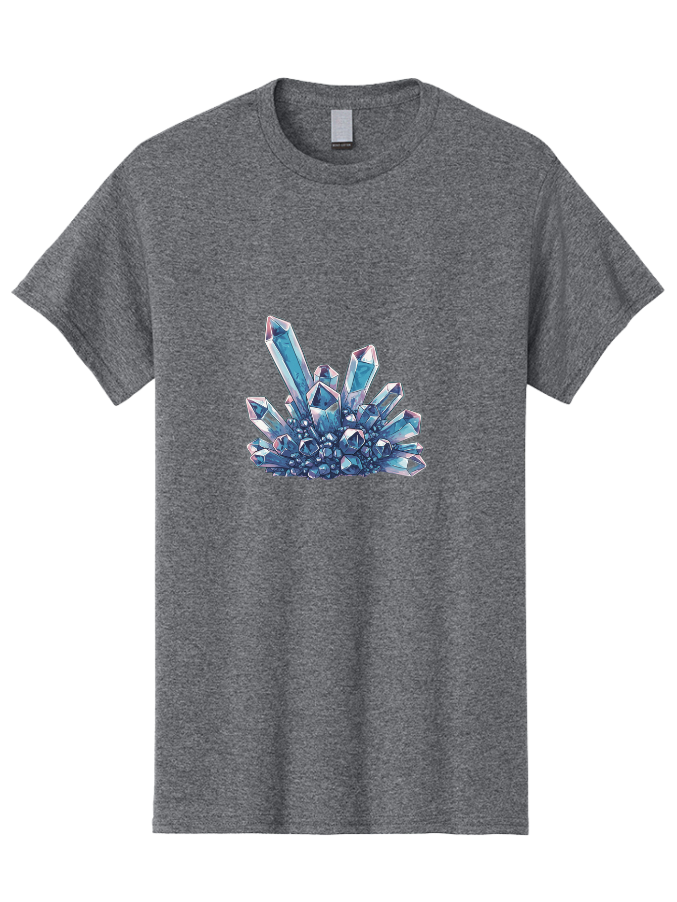 Crystal-Cluster-8 Men'S Graphic Tee, 100% Cotton, Comfortable Casual Summer Wear, Machine Washable, Vintage Camera, Old Camera, Antique Camera, Black Camera, Classic Photography, Photography Equipment, Nostalgic Device, Film Camera, Camera Art Bak372
