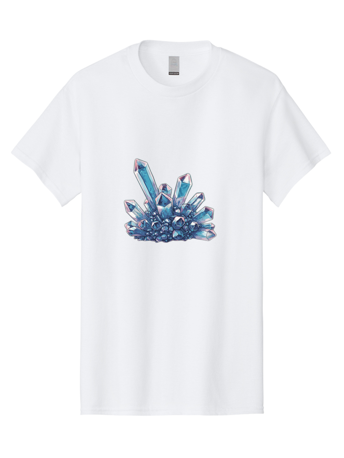 Crystal-Cluster-8 Men'S Graphic Tee, 100% Cotton, Comfortable Casual Summer Wear, Machine Washable, Vintage Camera, Old Camera, Antique Camera, Black Camera, Classic Photography, Photography Equipment, Nostalgic Device, Film Camera, Camera Art Bak372