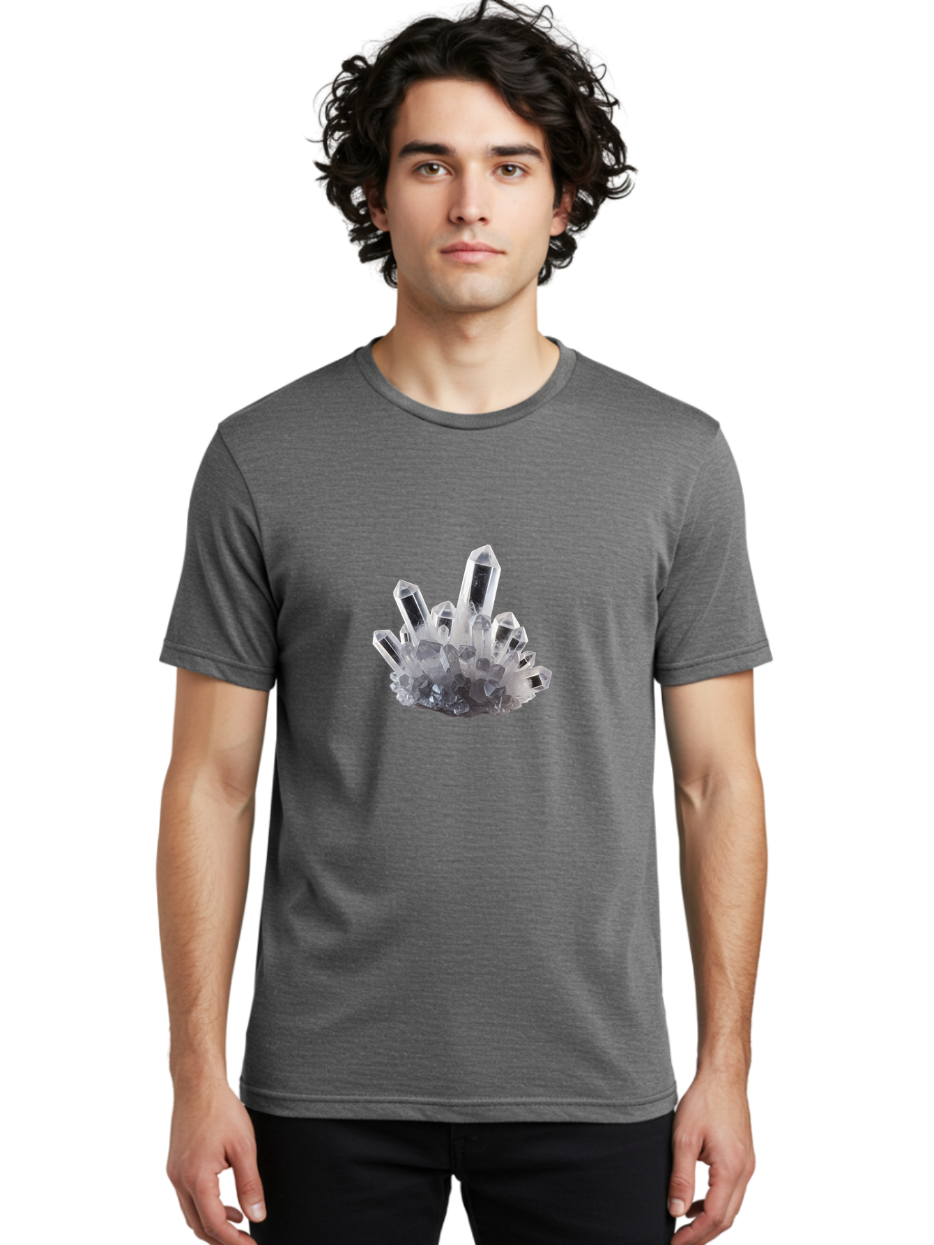 Crystal-Cluster Men'S Graphic Tee, 100% Cotton, Comfortable Casual Summer Wear, Machine Washable, Vintage Camera, Old Camera, Antique Camera, Black Camera, Classic Photography, Photography Equipment, Nostalgic Device, Film Camera, Camera Art Bak375