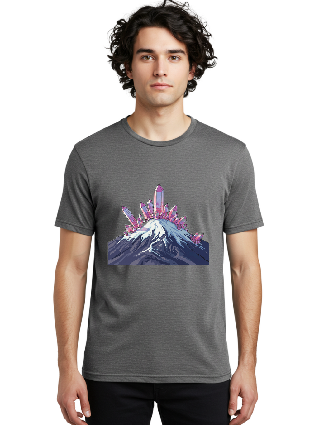 Crystals-On-Mountain Men'S Graphic Tee, 100% Cotton, Comfortable Casual Summer Wear, Machine Washable, Vintage Camera, Old Camera, Antique Camera, Black Camera, Classic Photography, Photography Equipment, Nostalgic Device, Film Camera, Bak377