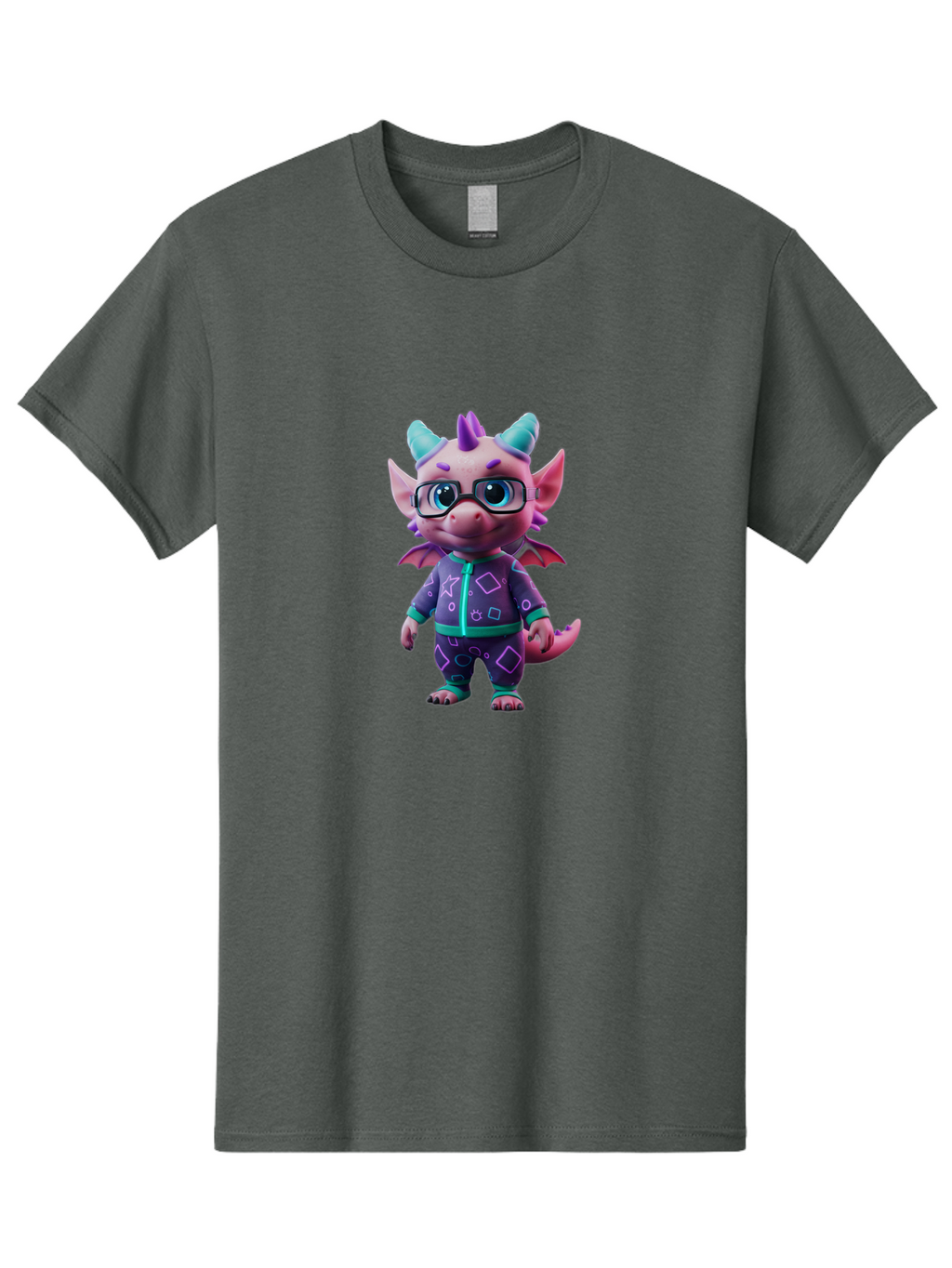 Cute-Dragon-1 Men'S Graphic Tee, 100% Cotton, Comfortable Casual Summer Wear, Machine Washable, Vintage Camera, Old Camera, Antique Camera, Black Camera, Classic Photography, Photography Equipment, Nostalgic Device, Film Camera, Camera Art Bak382