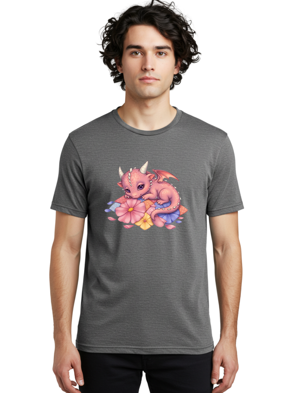 Cute-Pink-Dragon Men'S Graphic Tee, 100% Cotton, Comfortable Casual Summer Wear, Machine Washable, Vintage Camera, Old Camera, Antique Camera, Black Camera, Classic Photography, Photography Equipment, Nostalgic Device, Film Camera, Camera Art Bak385