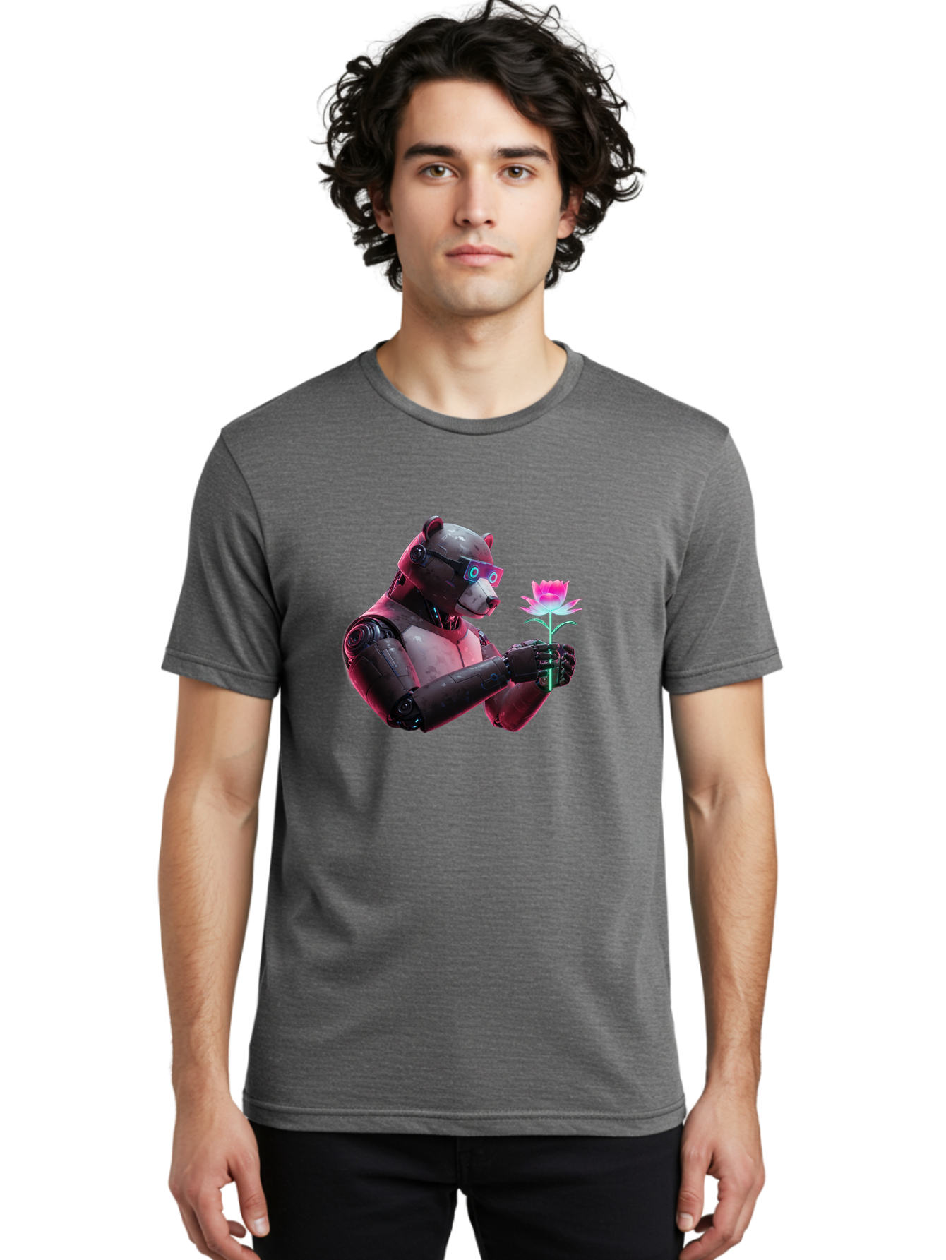 Cyber-Bear Men'S Graphic Tee, 100% Cotton, Comfortable Casual Summer Wear, Machine Washable, Vintage Camera, Old Camera, Antique Camera, Black Camera, Classic Photography, Photography Equipment, Nostalgic Device, Film Camera, Camera Art Bak386