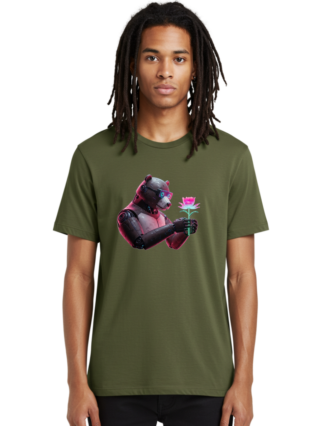 Cyber-Bear Men'S Graphic Tee, 100% Cotton, Comfortable Casual Summer Wear, Machine Washable, Vintage Camera, Old Camera, Antique Camera, Black Camera, Classic Photography, Photography Equipment, Nostalgic Device, Film Camera, Camera Art Bak386