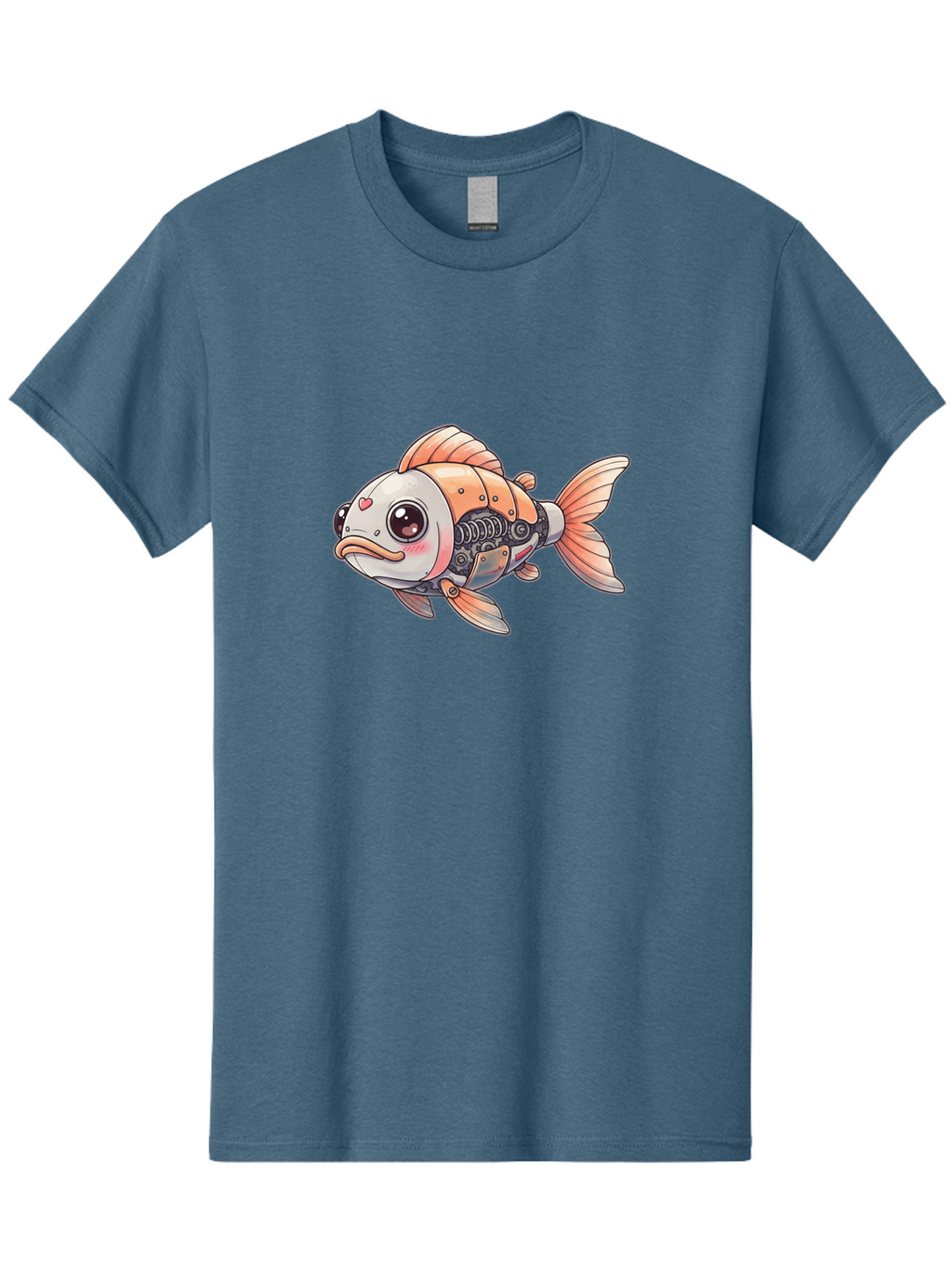 Cyborg-Fish Men'S Graphic Tee, 100% Cotton, Comfortable Casual Summer Wear, Machine Washable, Vintage Camera, Old Camera, Antique Camera, Black Camera, Classic Photography, Photography Equipment, Nostalgic Device, Film Camera, Camera Art Bak392