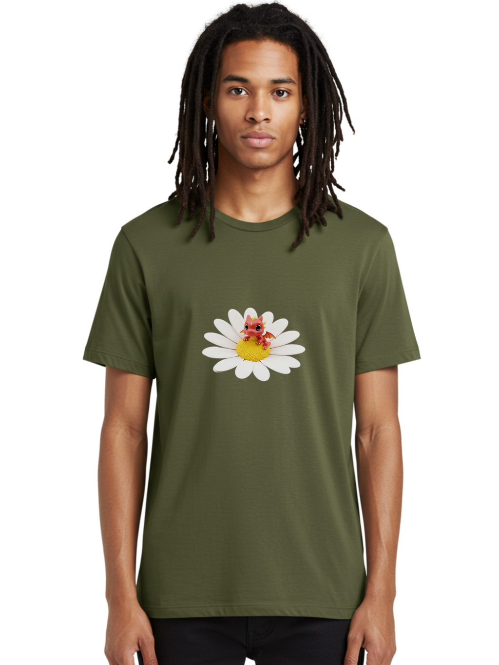 Daisy-Dragon-1 Men'S Graphic Tee, 100% Cotton, Comfortable Casual Summer Wear, Machine Washable, Vintage Camera, Old Camera, Antique Camera, Black Camera, Classic Photography, Photography Equipment, Nostalgic Device, Film Camera, Camera Art Bak395