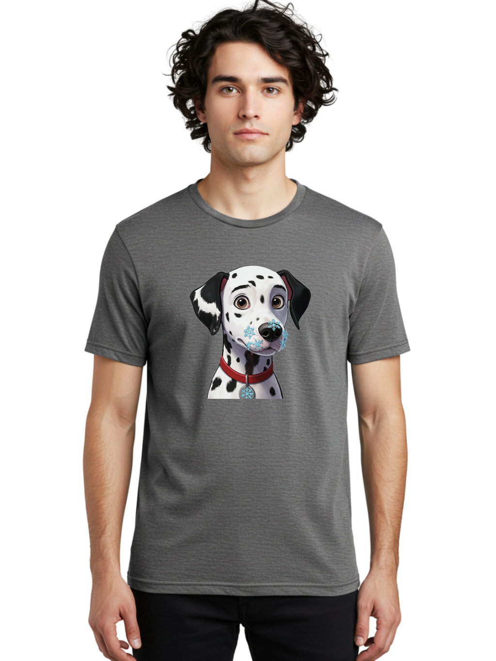 Dalmatian-Puppy Men'S Graphic Tee, 100% Cotton, Comfortable Casual Summer Wear, Machine Washable, Vintage Camera, Old Camera, Antique Camera, Black Camera, Classic Photography, Photography Equipment, Nostalgic Device, Film Camera, Camera Art Bak397