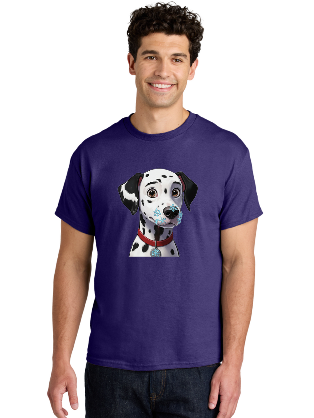 Dalmatian-Puppy Men'S Graphic Tee, 100% Cotton, Comfortable Casual Summer Wear, Machine Washable, Vintage Camera, Old Camera, Antique Camera, Black Camera, Classic Photography, Photography Equipment, Nostalgic Device, Film Camera, Camera Art Bak397