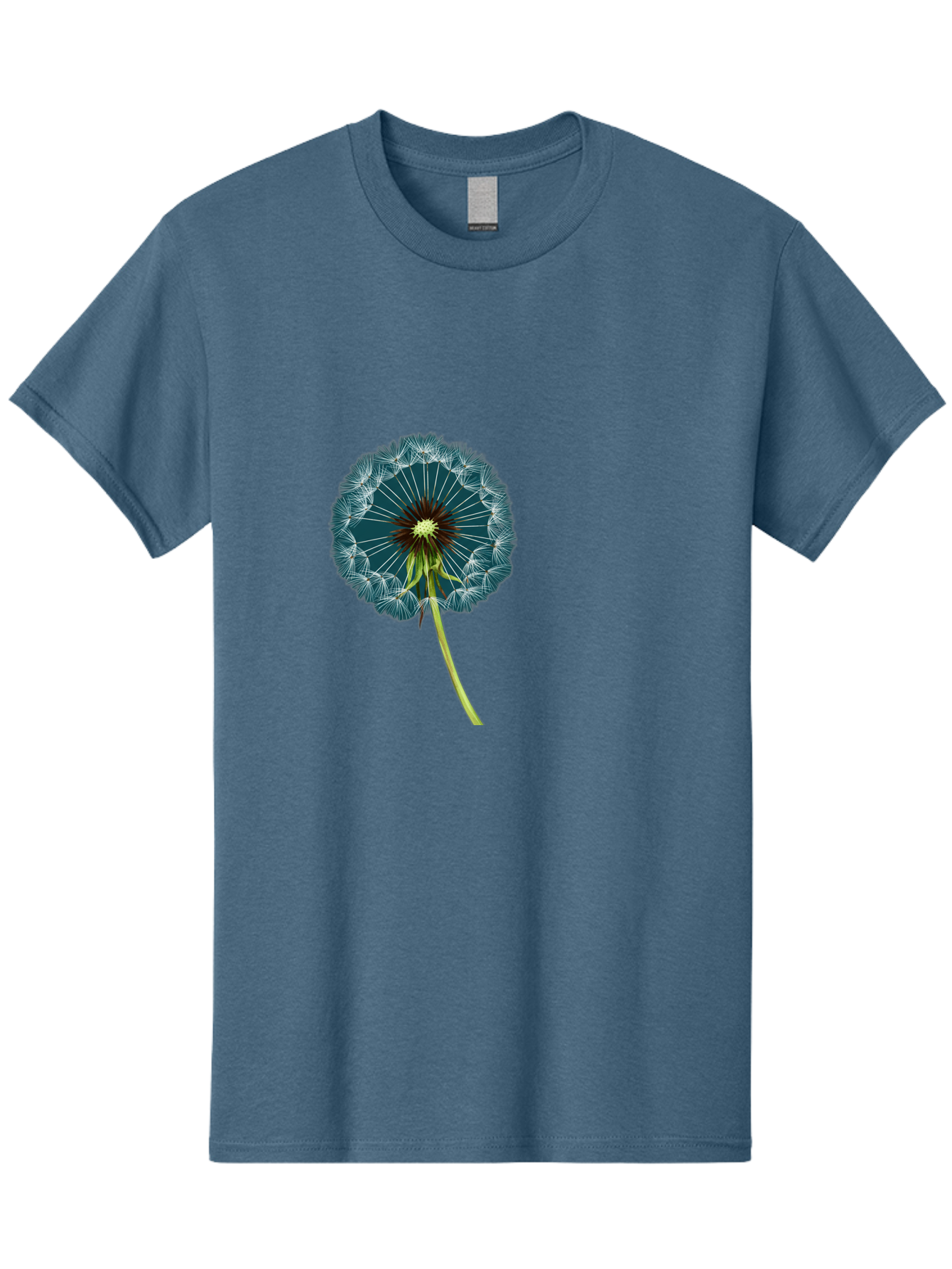 Dandelion-Seedhead-1 Men'S Graphic Tee, 100% Cotton, Comfortable Casual Summer Wear, Machine Washable, Vintage Camera, Old Camera, Antique Camera, Black Camera, Classic Photography, Photography Equipment, Nostalgic Device, Film Camera, Bak398