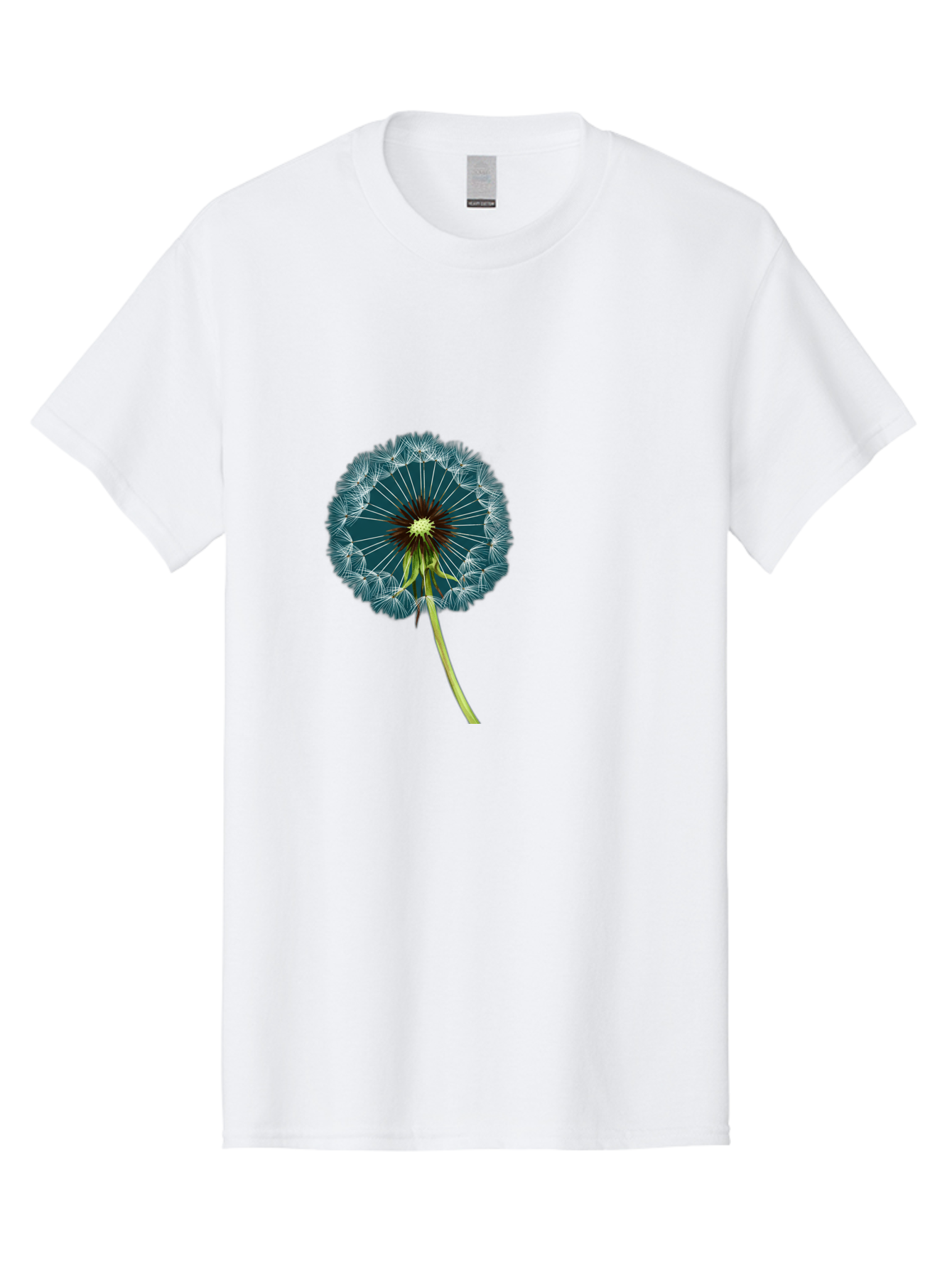 Dandelion-Seedhead-1 Men'S Graphic Tee, 100% Cotton, Comfortable Casual Summer Wear, Machine Washable, Vintage Camera, Old Camera, Antique Camera, Black Camera, Classic Photography, Photography Equipment, Nostalgic Device, Film Camera, Bak398