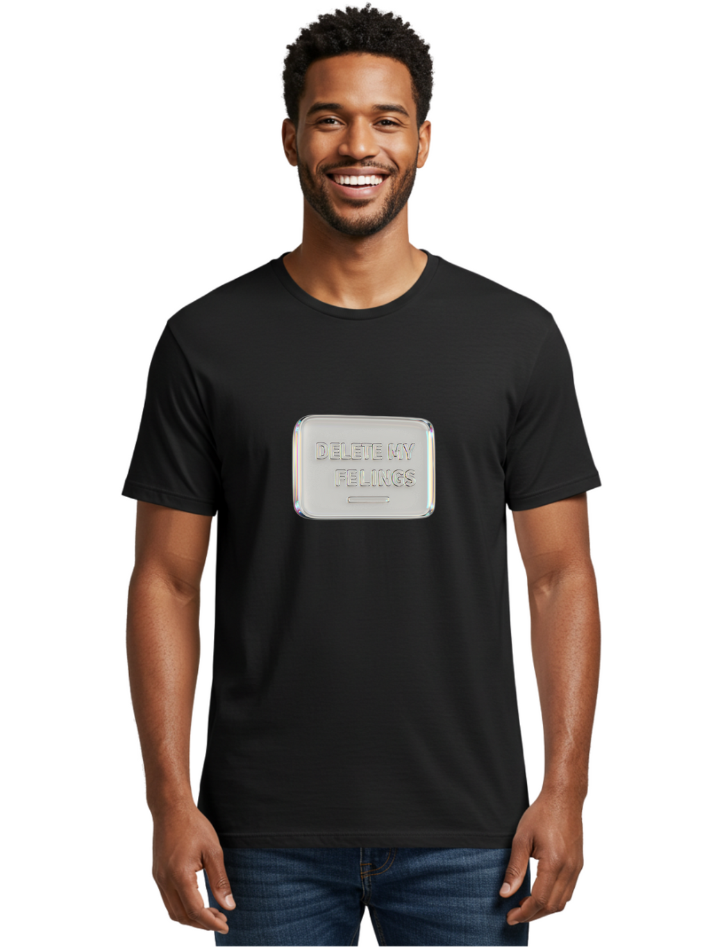 Delete-My-Felings Men'S Graphic Tee, 100% Cotton, Comfortable Casual Summer Wear, Machine Washable, Vintage Camera, Old Camera, Antique Camera, Black Camera, Classic Photography, Photography Equipment, Nostalgic Device, Film Camera, Camera Art Bak407