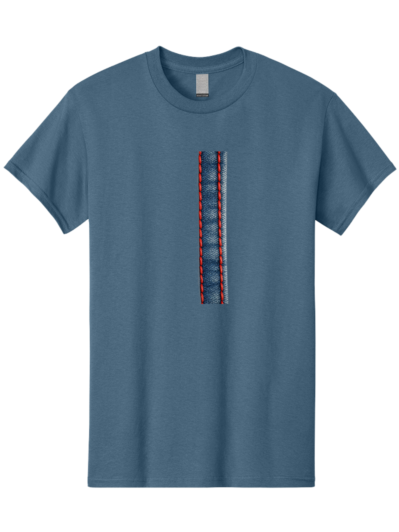 Denim-Strip Men'S Graphic Tee, 100% Cotton, Comfortable Casual Summer Wear, Machine Washable, Vintage Camera, Old Camera, Antique Camera, Black Camera, Classic Photography, Photography Equipment, Nostalgic Device, Film Camera, Camera Art Bak409