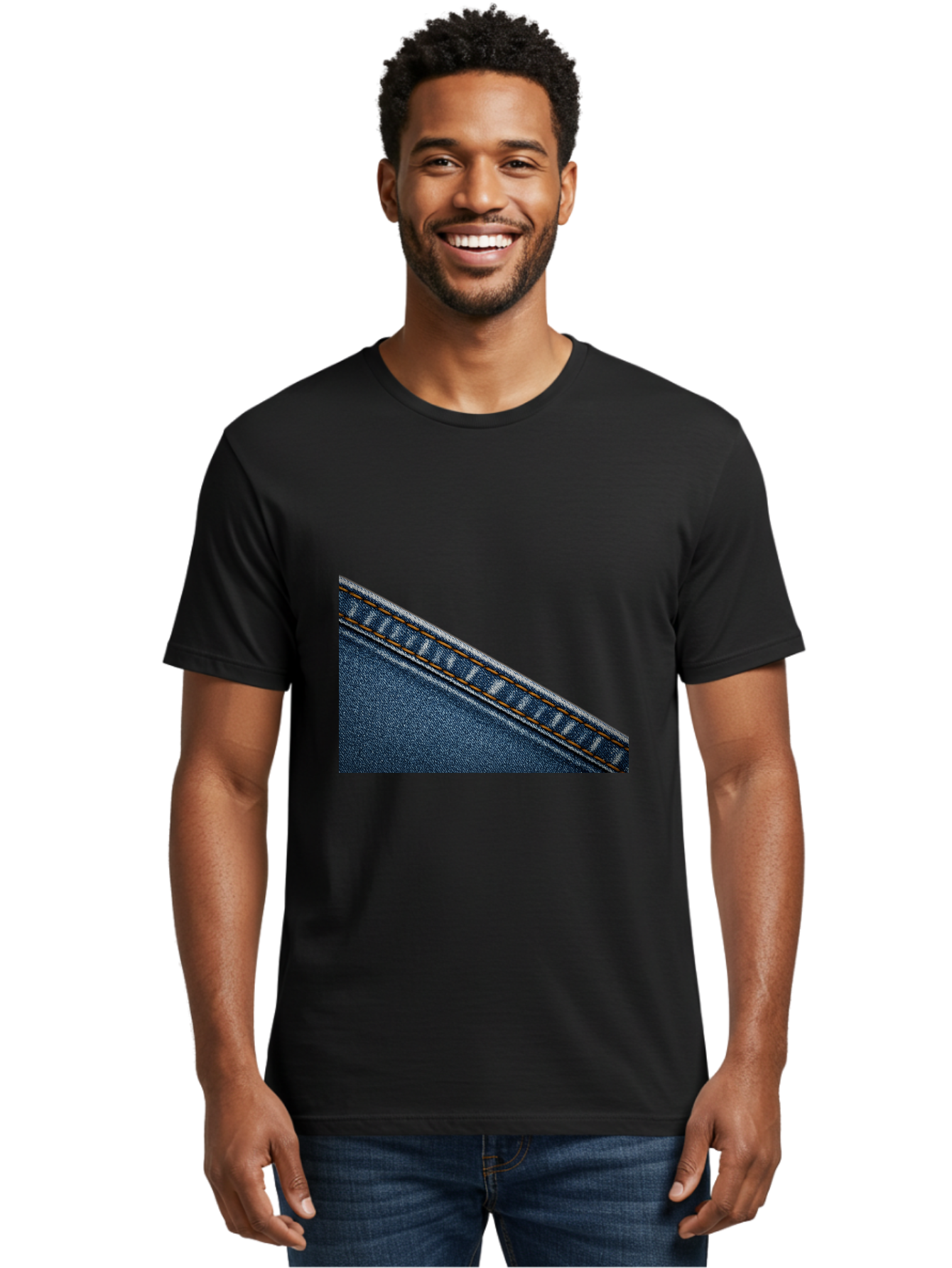 Denim Men'S Graphic Tee, 100% Cotton, Comfortable Casual Summer Wear, Machine Washable, Vintage Camera, Old Camera, Antique Camera, Black Camera, Classic Photography, Photography Equipment, Nostalgic Device, Film Camera, Camera Art Bak410