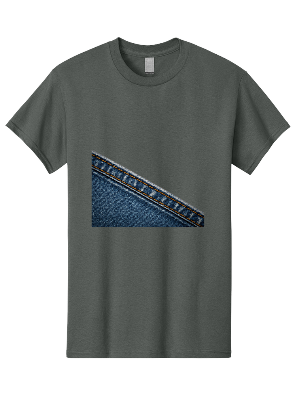 Denim Men'S Graphic Tee, 100% Cotton, Comfortable Casual Summer Wear, Machine Washable, Vintage Camera, Old Camera, Antique Camera, Black Camera, Classic Photography, Photography Equipment, Nostalgic Device, Film Camera, Camera Art Bak410