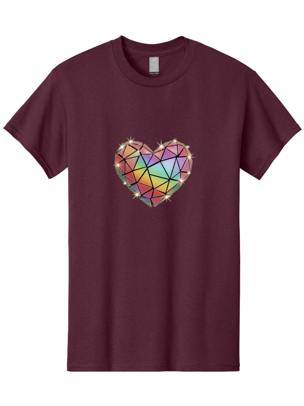 Diamond-Heart-4 Men'S Graphic Tee, 100% Cotton, Comfortable Casual Summer Wear, Machine Washable, Vintage Camera, Old Camera, Antique Camera, Black Camera, Classic Photography, Photography Equipment, Nostalgic Device, Film Camera, Camera Art Bak415