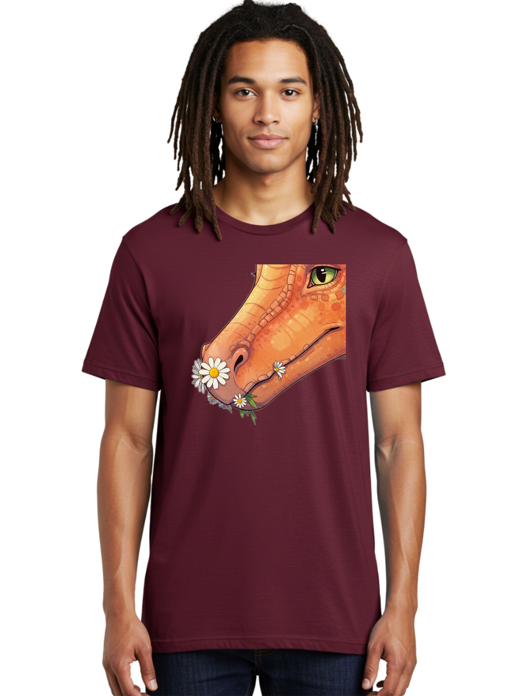 Dinosaur-Head Men'S Graphic Tee, 100% Cotton, Comfortable Casual Summer Wear, Machine Washable, Vintage Camera, Old Camera, Antique Camera, Black Camera, Classic Photography, Photography Equipment, Nostalgic Device, Film Camera, Camera Art Bak420