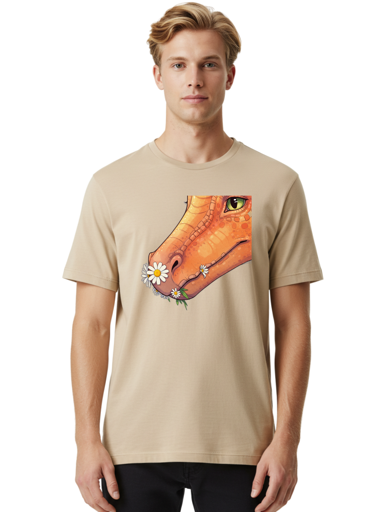 Dinosaur-Head Men'S Graphic Tee, 100% Cotton, Comfortable Casual Summer Wear, Machine Washable, Vintage Camera, Old Camera, Antique Camera, Black Camera, Classic Photography, Photography Equipment, Nostalgic Device, Film Camera, Camera Art Bak420