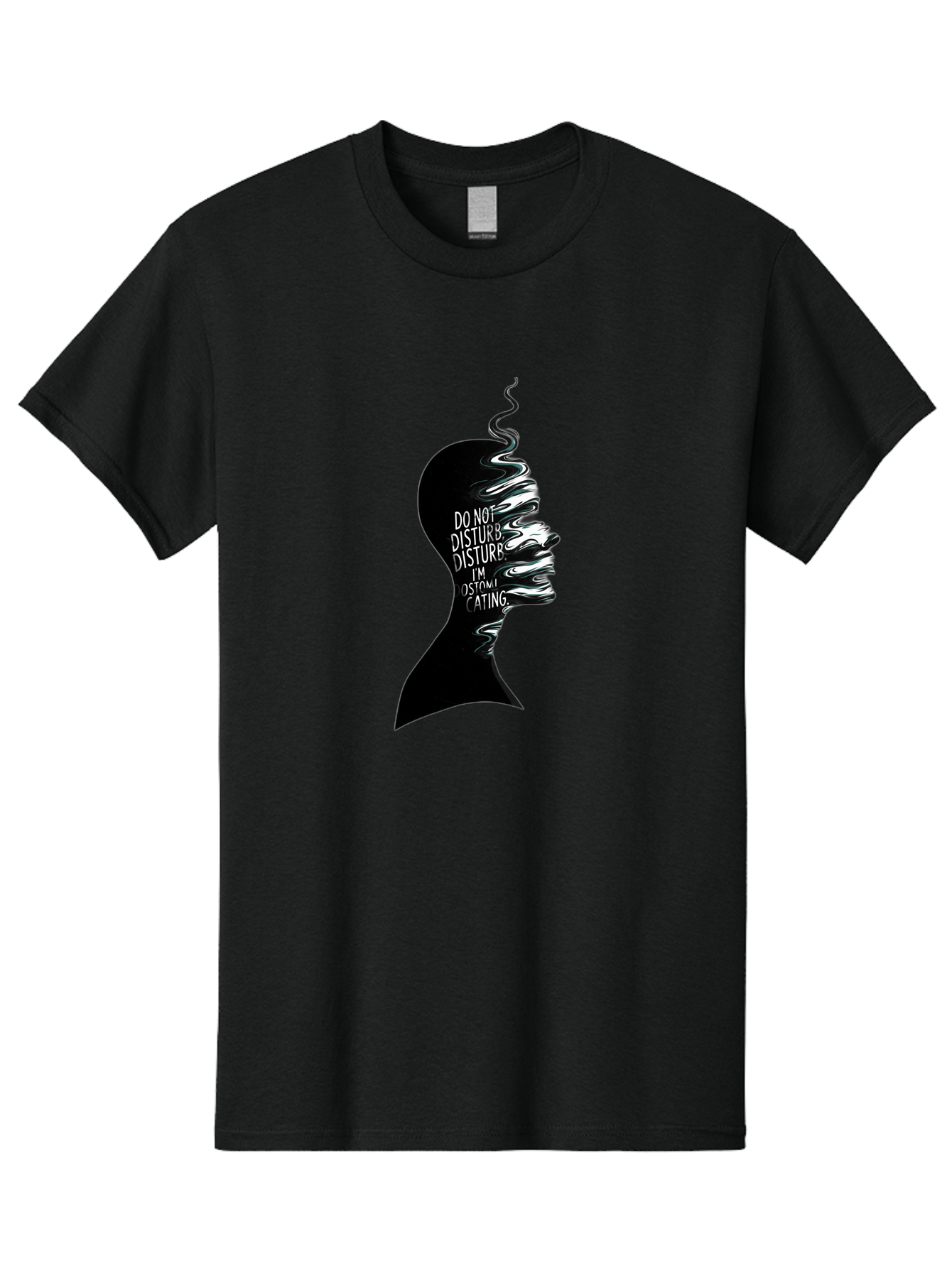 Do-Not-Disturb-I-M-Contemplating Men'S Graphic Tee, 100% Cotton, Comfortable Casual Summer Wear, Machine Washable, Vintage Camera, Old Camera, Antique Camera, Black Camera, Classic Photography, Photography Equipment, Nostalgic Device, Bak433