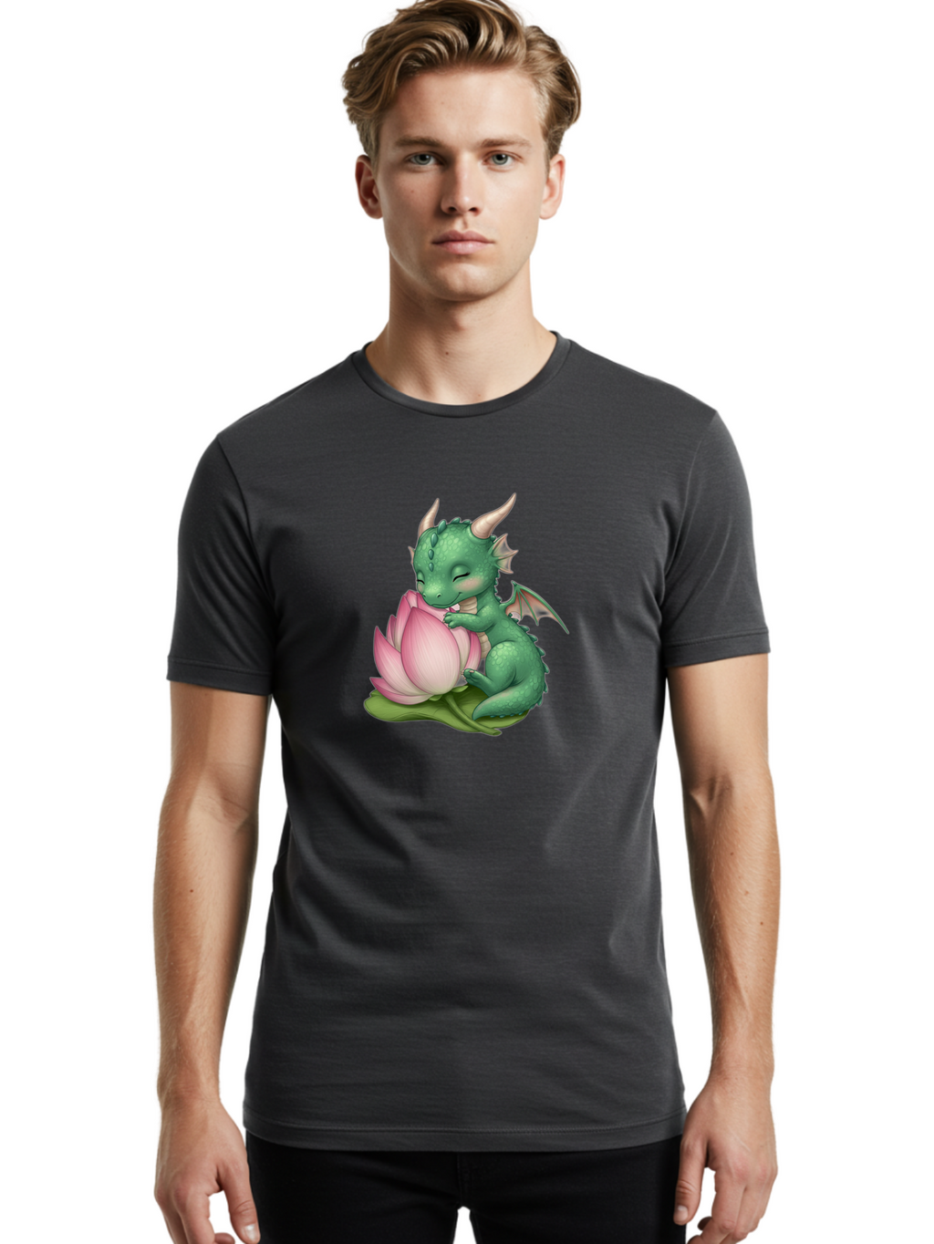 Dragon-And-Lotus Men'S Graphic Tee, 100% Cotton, Comfortable Casual Summer Wear, Machine Washable, Vintage Camera, Old Camera, Antique Camera, Black Camera, Classic Photography, Photography Equipment, Nostalgic Device, Film Camera, Camera Art Bak445