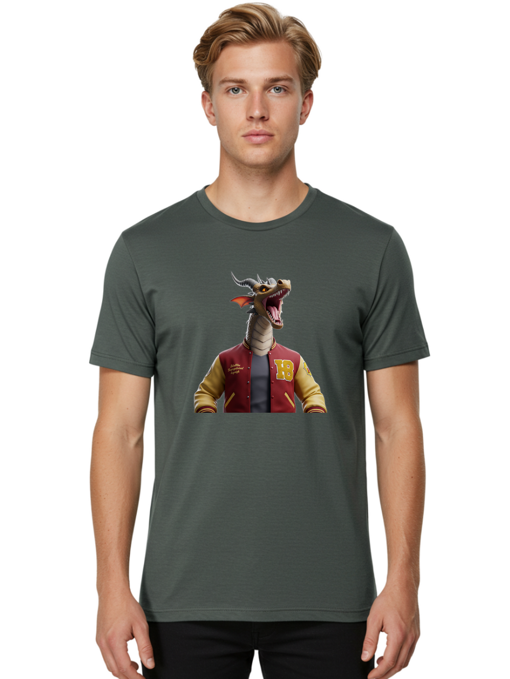 Dragon-Bomber Men'S Graphic Tee, 100% Cotton, Comfortable Casual Summer Wear, Machine Washable, Vintage Camera, Old Camera, Antique Camera, Black Camera, Classic Photography, Photography Equipment, Nostalgic Device, Film Camera, Camera Art Bak446