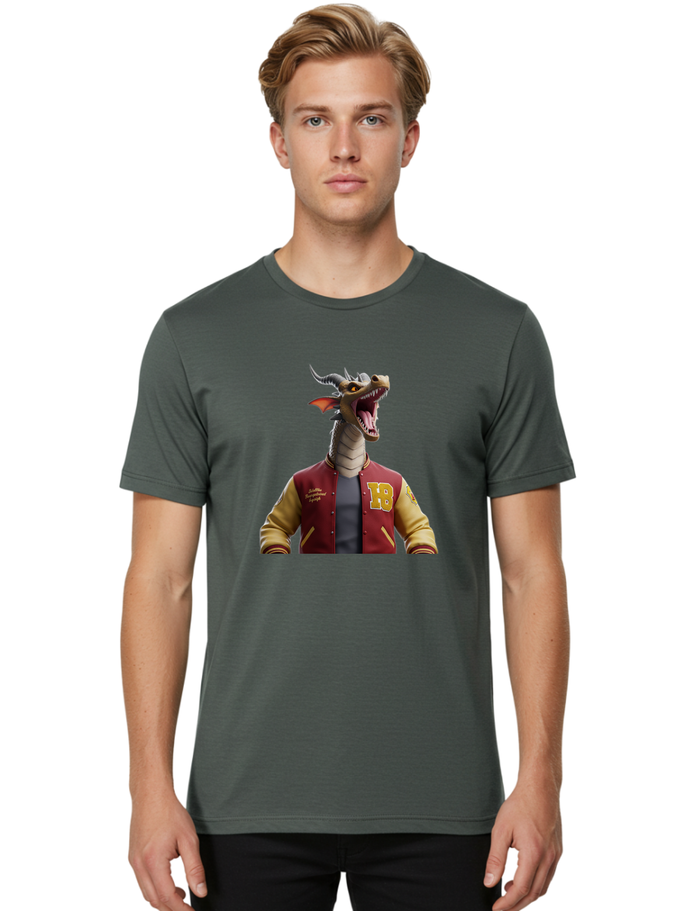 Dragon-Bomber Men'S Graphic Tee, 100% Cotton, Comfortable Casual Summer Wear, Machine Washable, Vintage Camera, Old Camera, Antique Camera, Black Camera, Classic Photography, Photography Equipment, Nostalgic Device, Film Camera, Camera Art Bak446