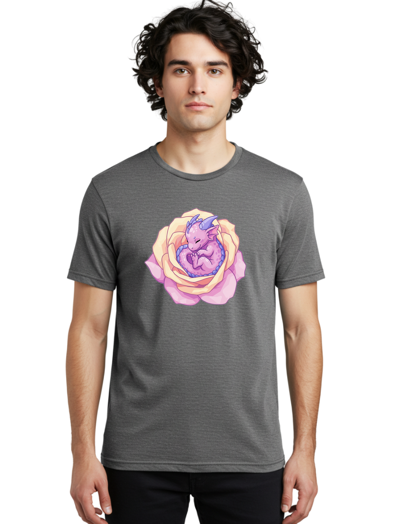 Dragon-In-A-Flower Men'S Graphic Tee, 100% Cotton, Comfortable Casual Summer Wear, Machine Washable, Vintage Camera, Old Camera, Antique Camera, Black Camera, Classic Photography, Photography Equipment, Nostalgic Device, Film Camera, Bak449